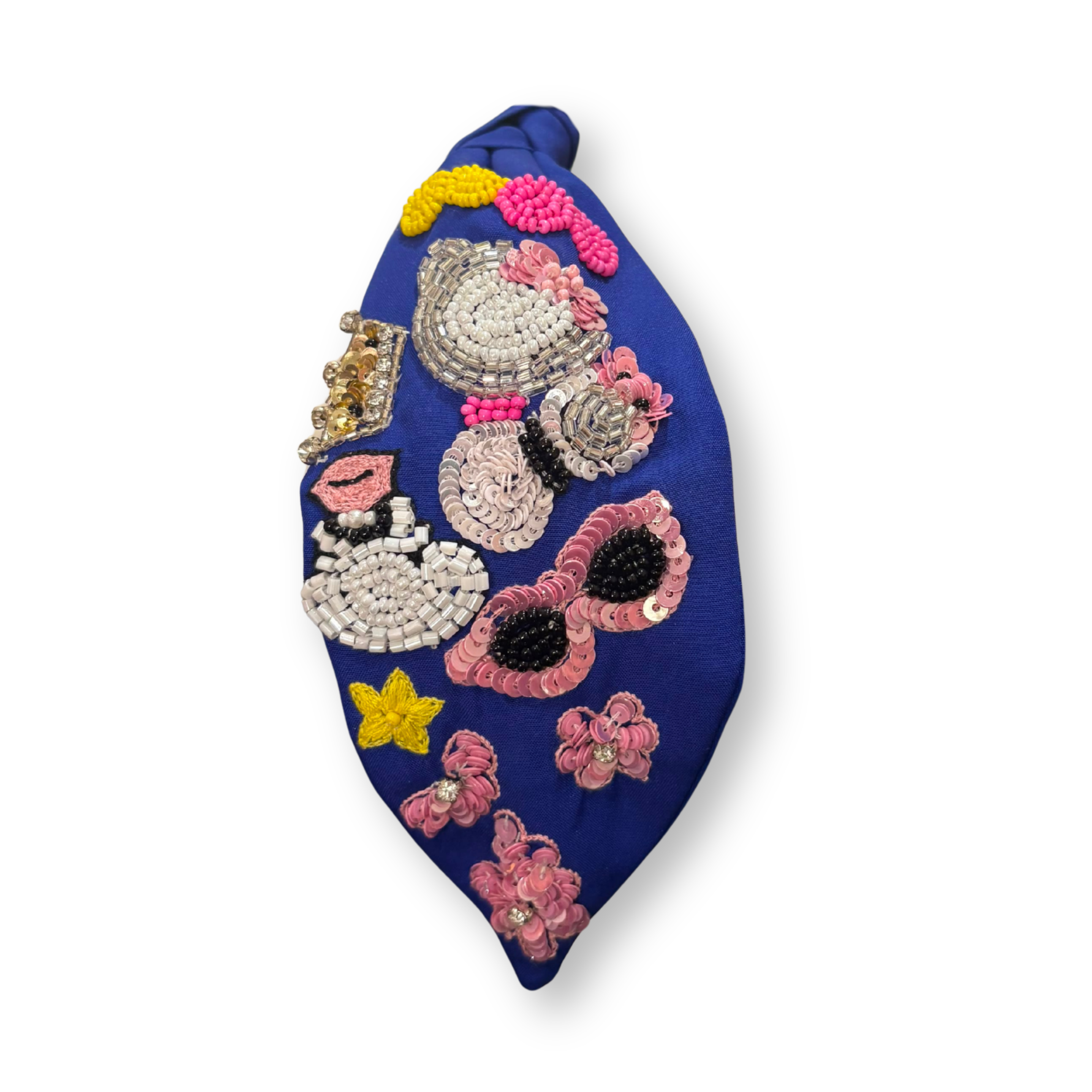 Royal Doddle Blue Turban Hairband