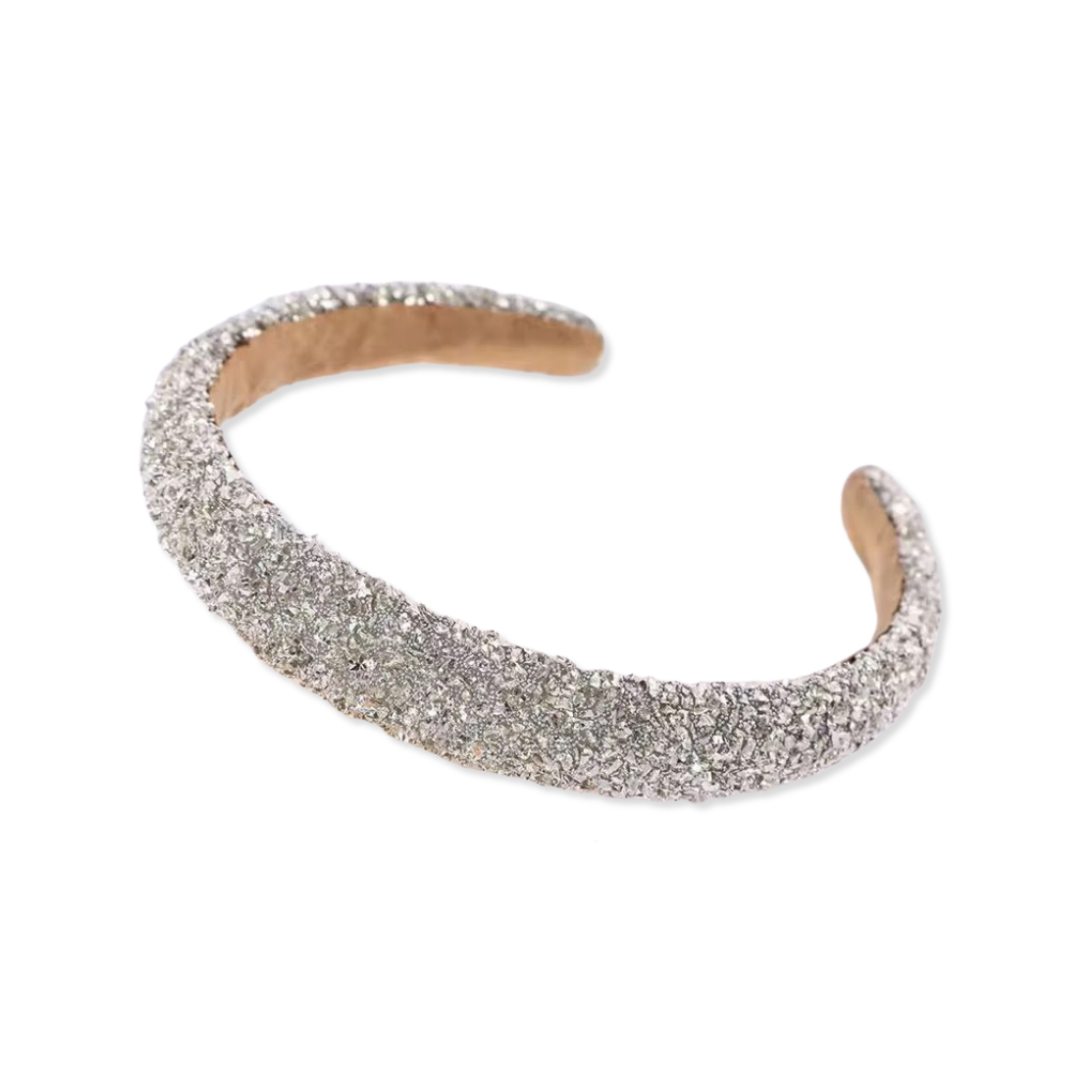 Silver Glitter Hairband