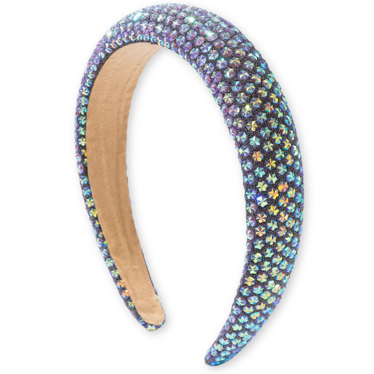 Dark Purple Snow Flake Sparkle Hairband