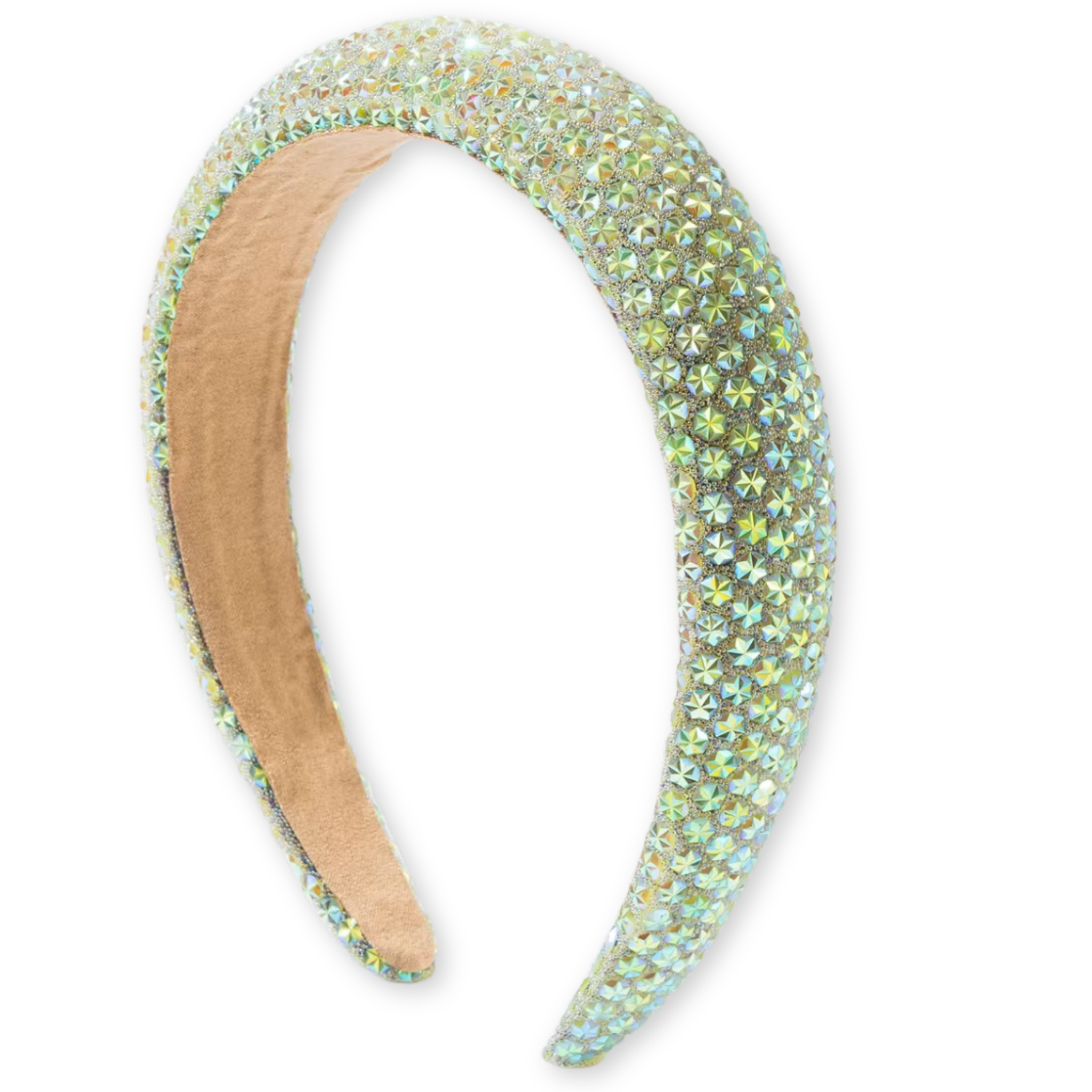 Green Snow Flake Sparkle Hairband
