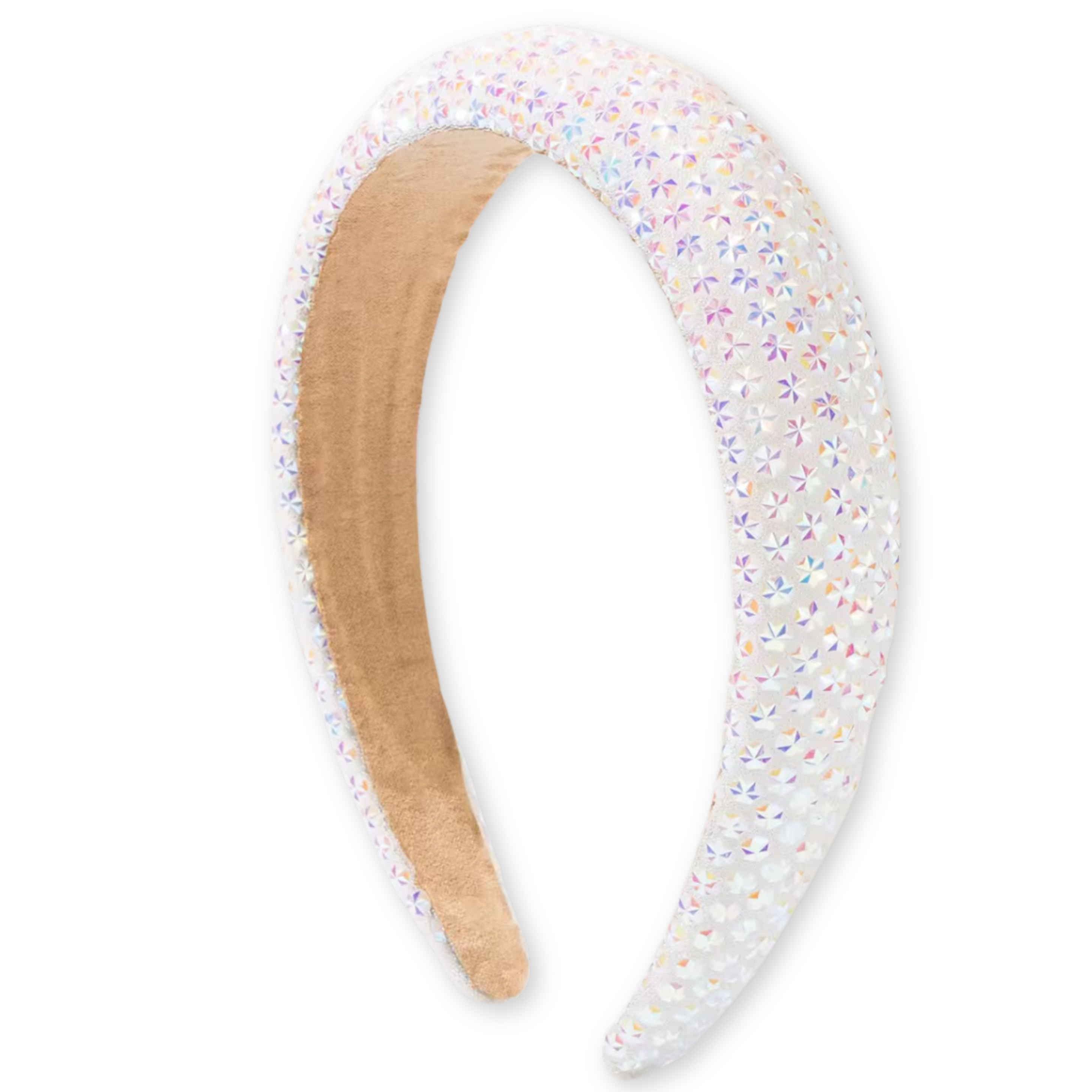 White Snow Flake Sparkle Hairband