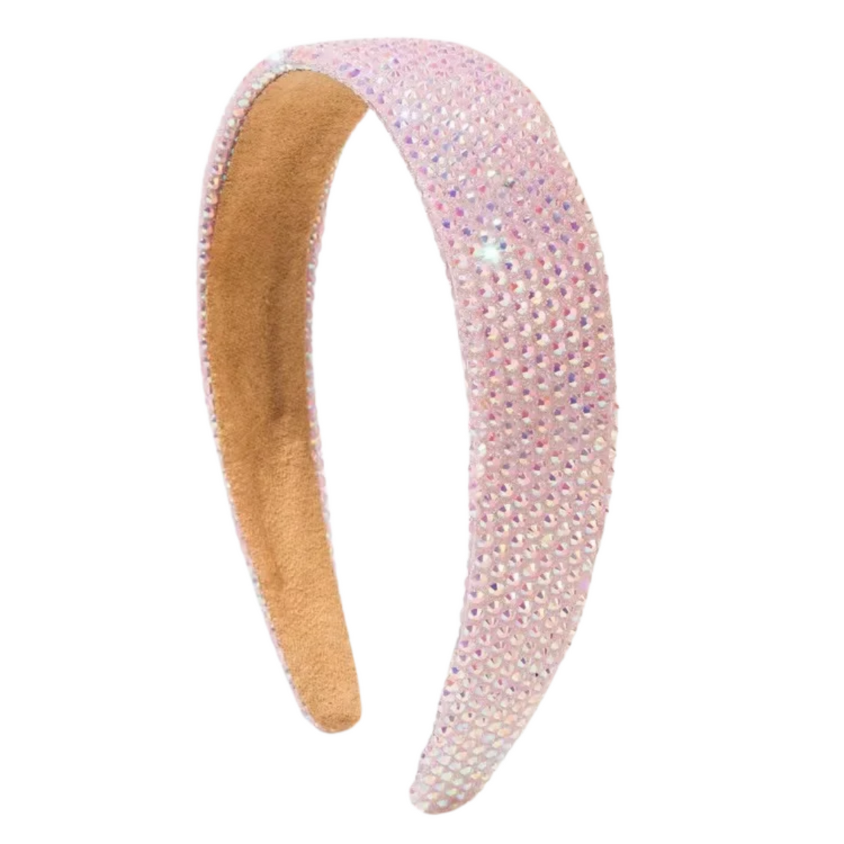 Light Pink Glow Shimmer Headband