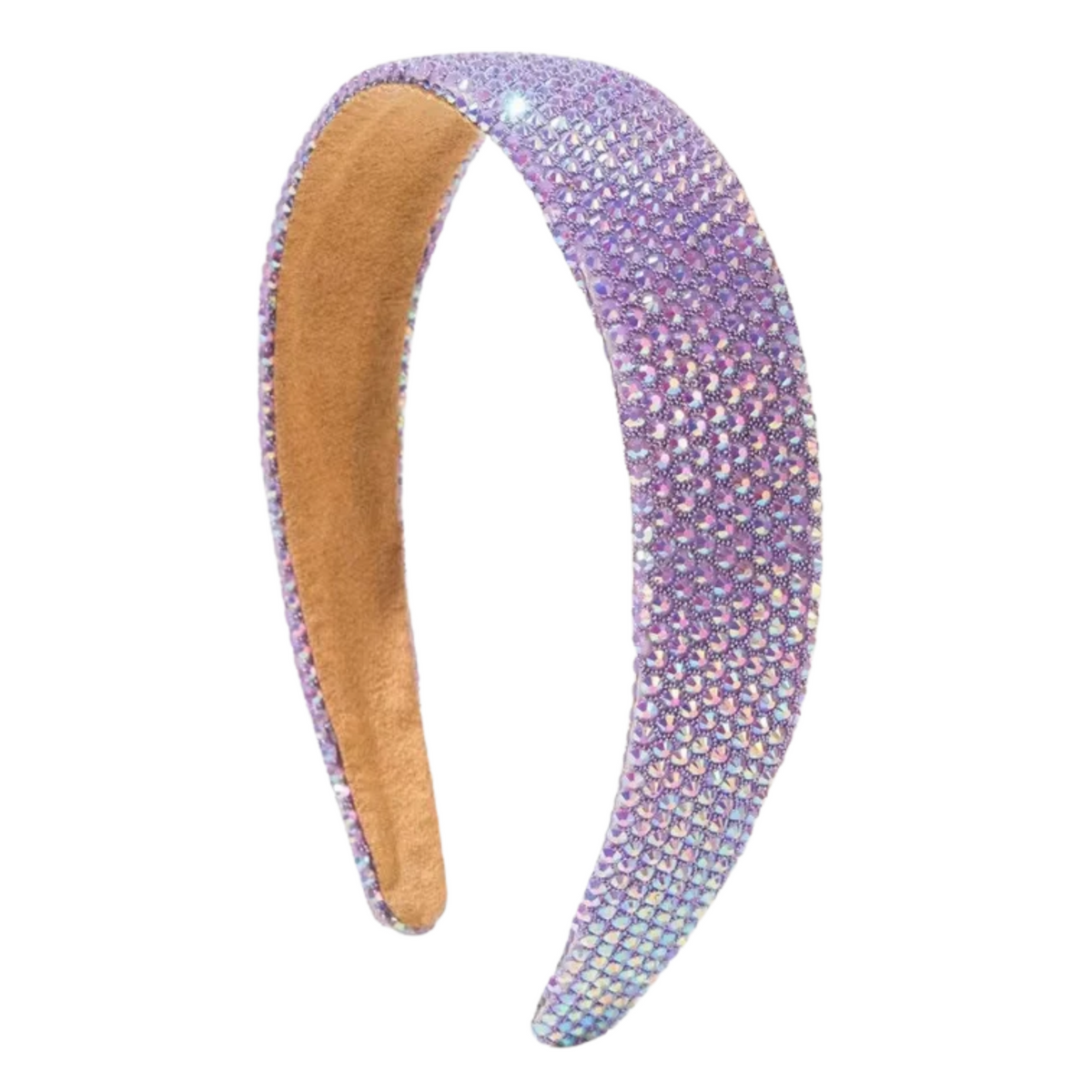 Purple Glow Shimmer Headband
