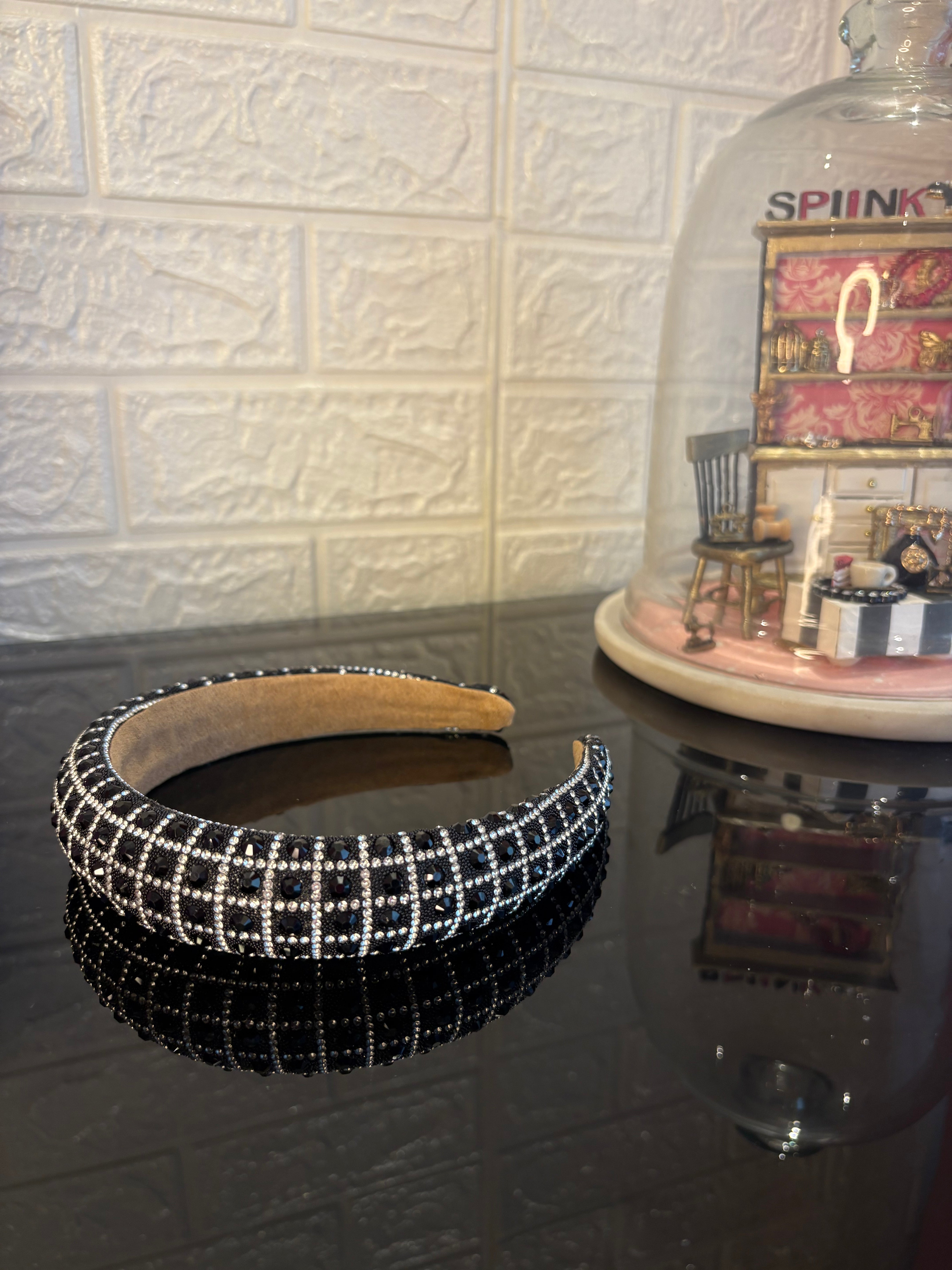 Black Stella Shine Headband