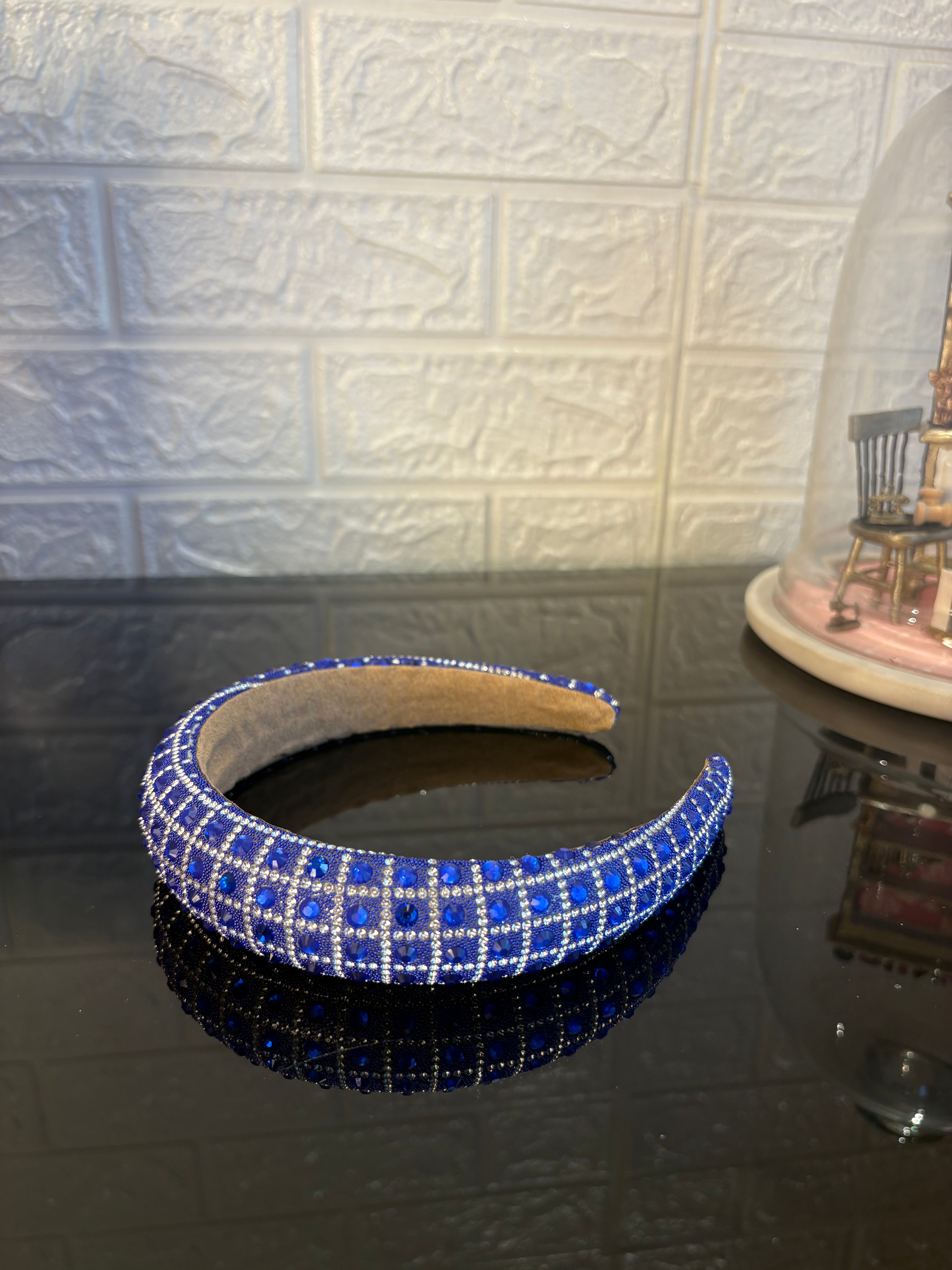 Dark Blue Stella Shine Headband