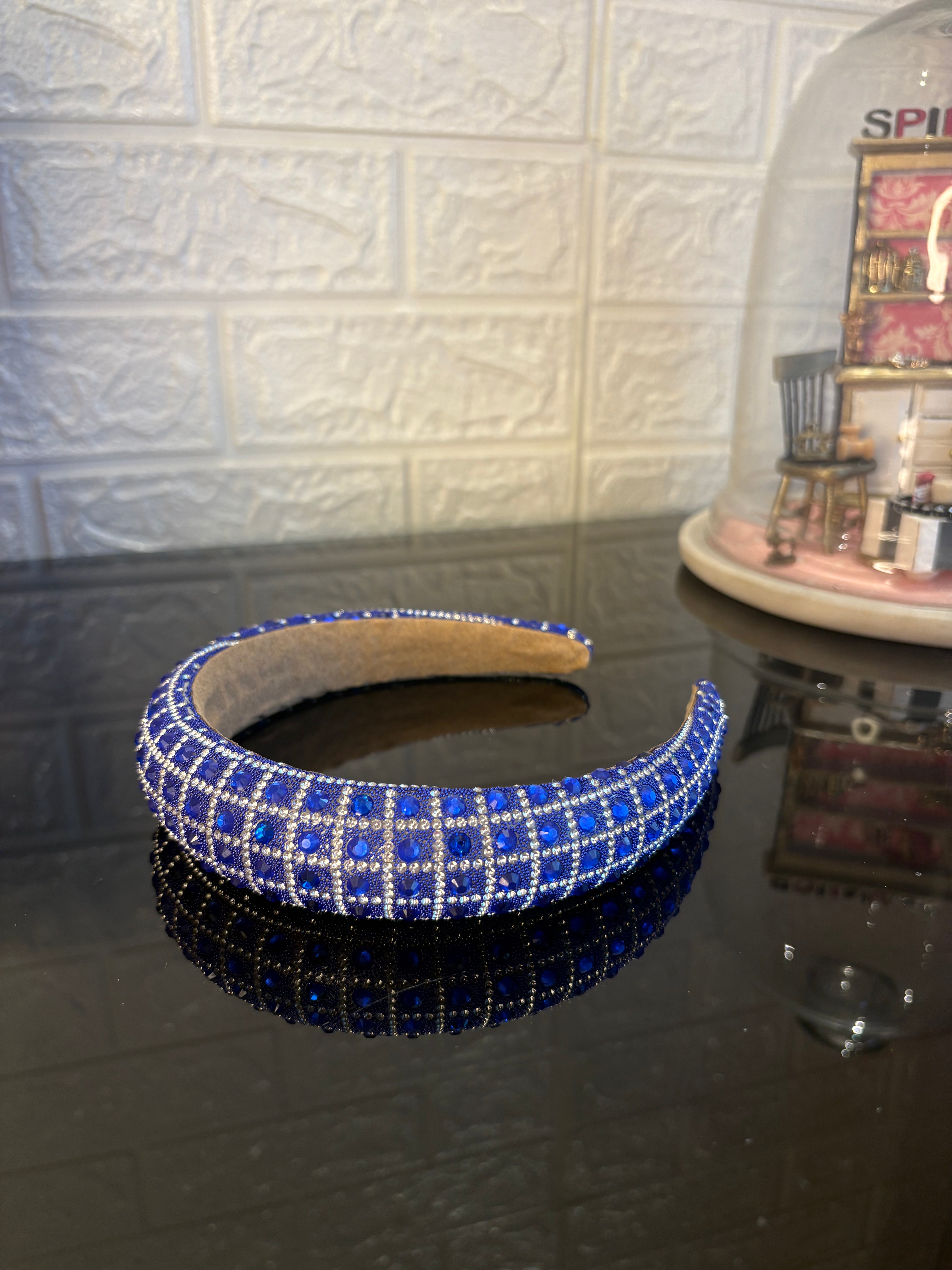 Dark Blue Stella Shine Headband