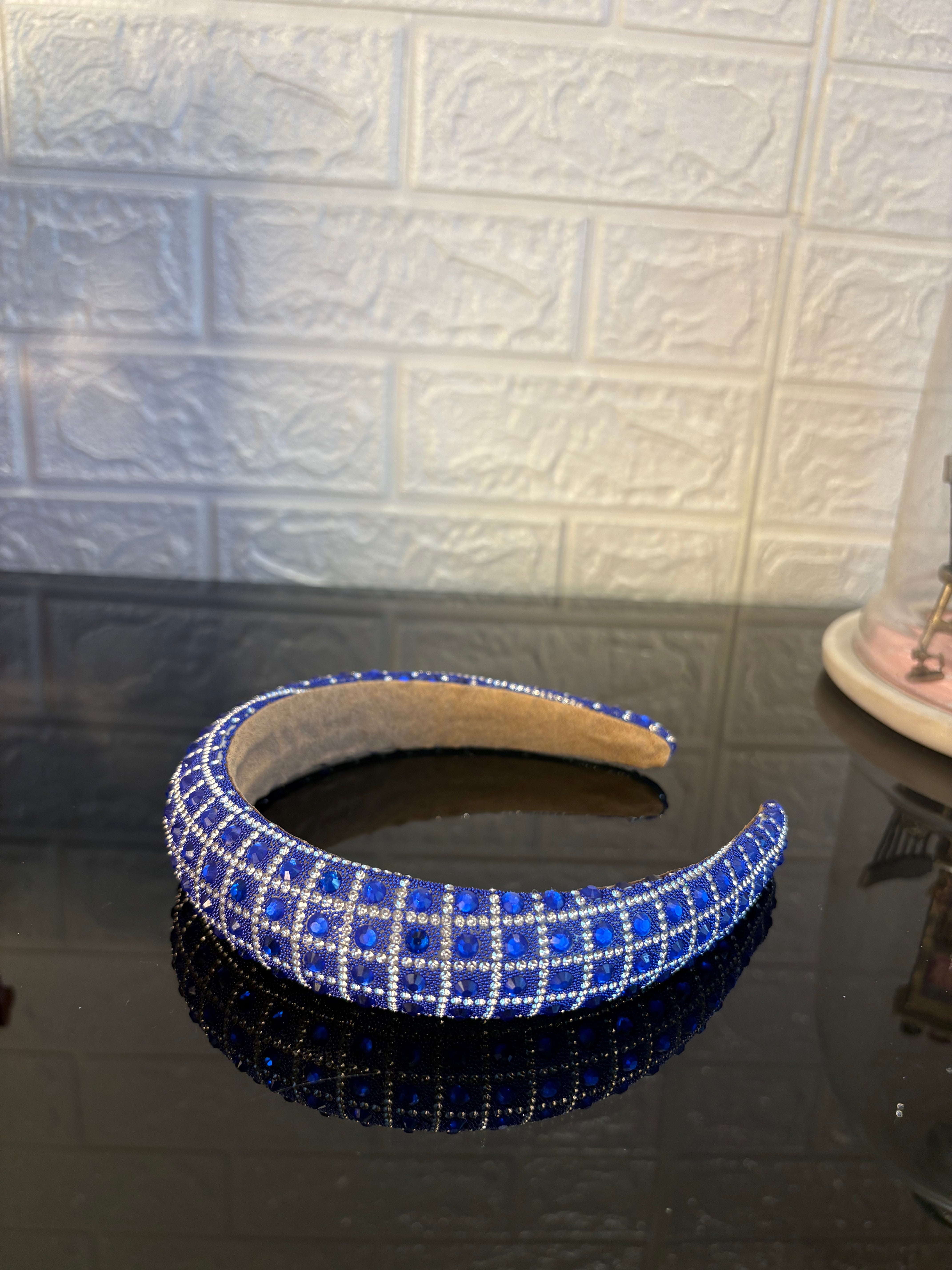 Dark Blue Stella Shine Headband