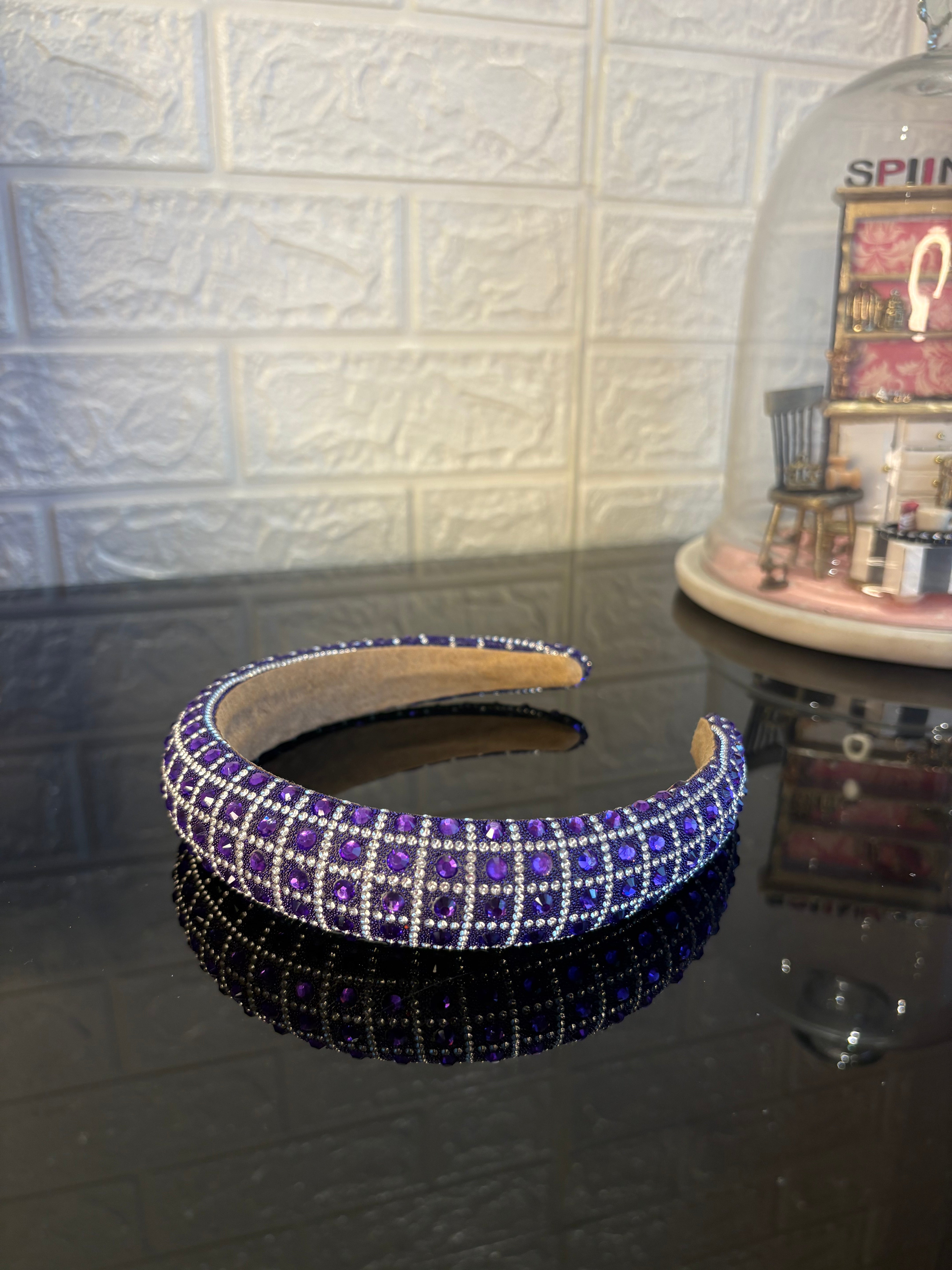 Purple Stella Shine Headband