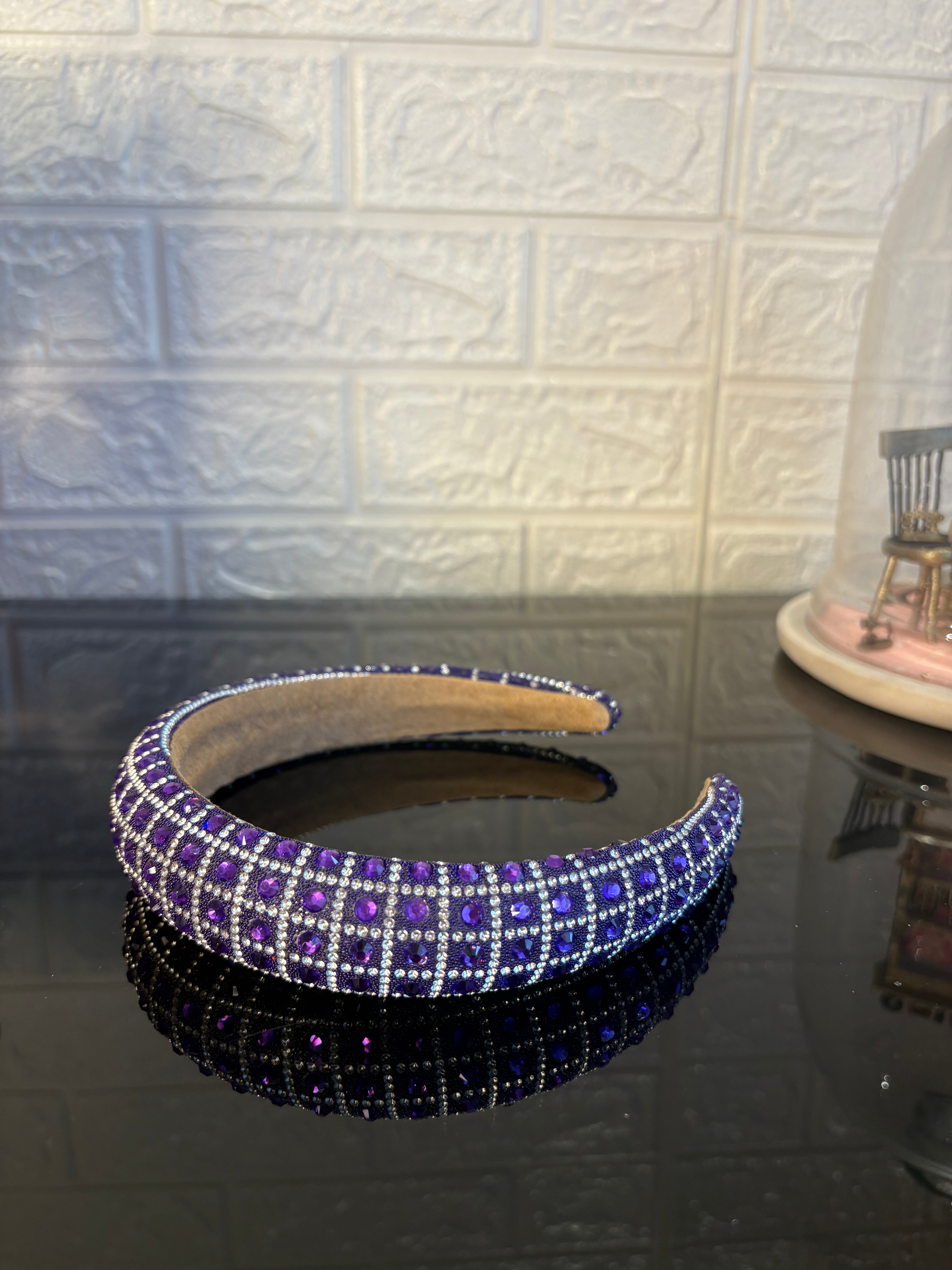 Purple Stella Shine Headband