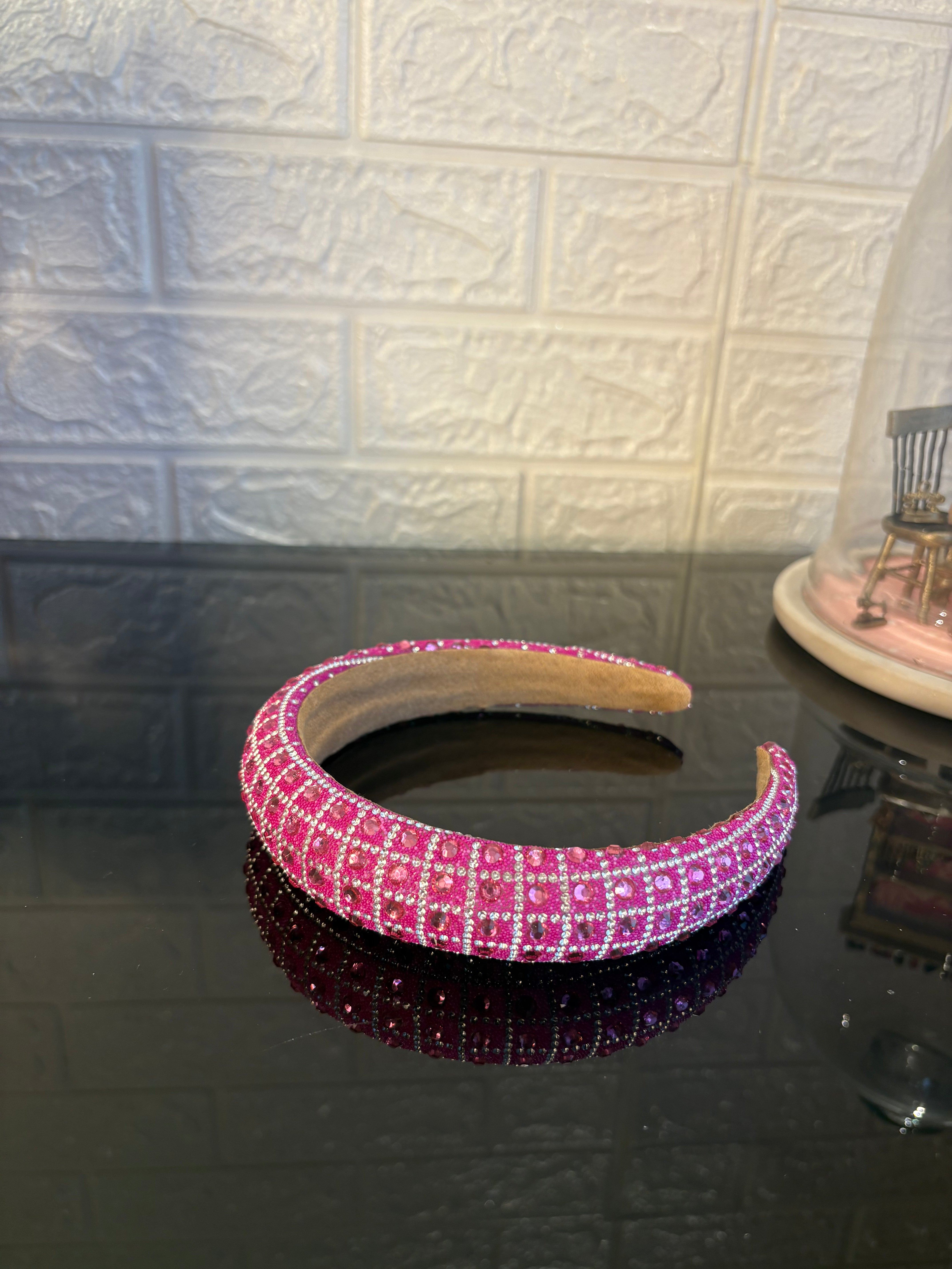 Hot Pink Stella Shine Headband