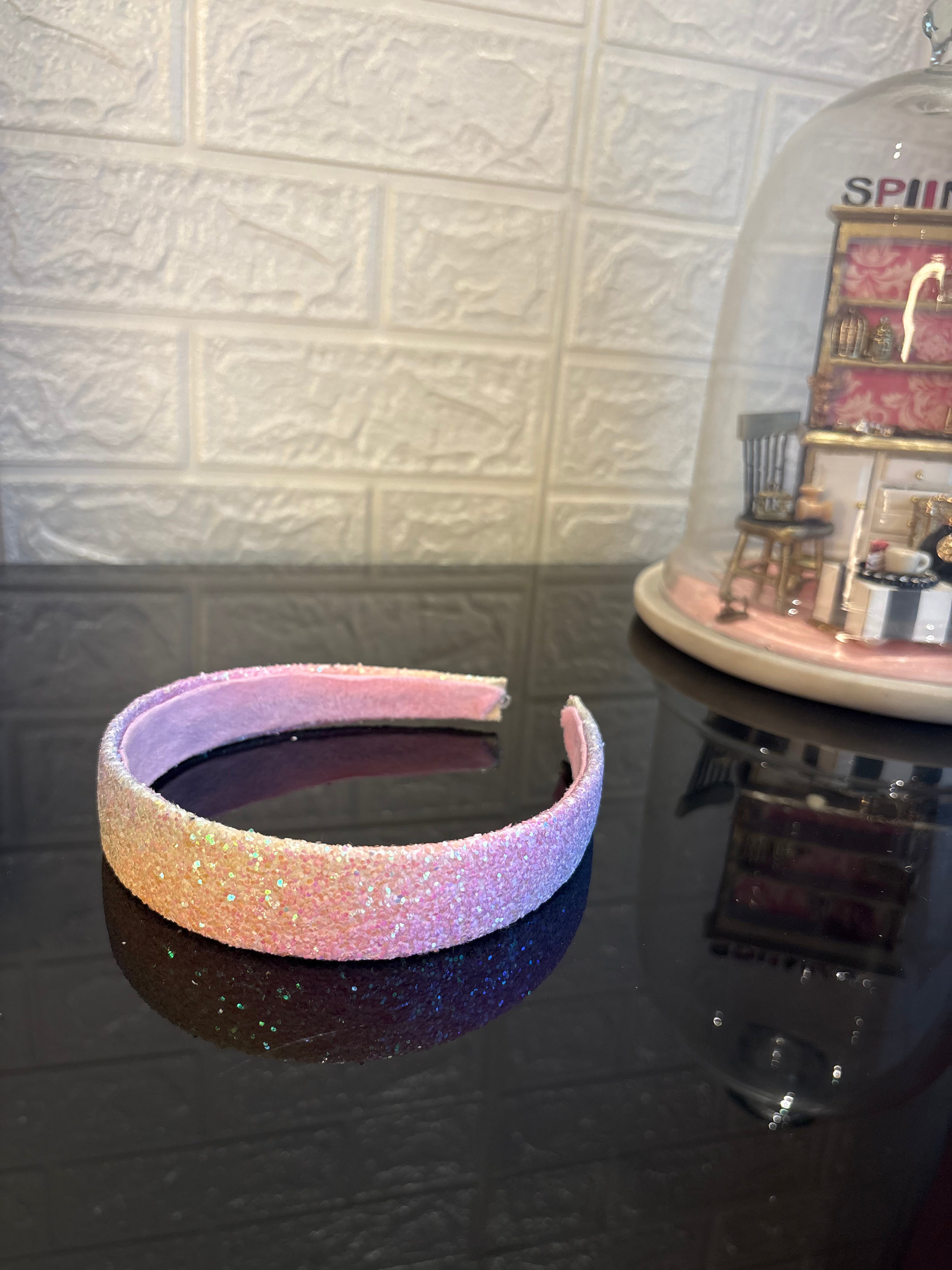 Pink Rainbow Stardust Headband