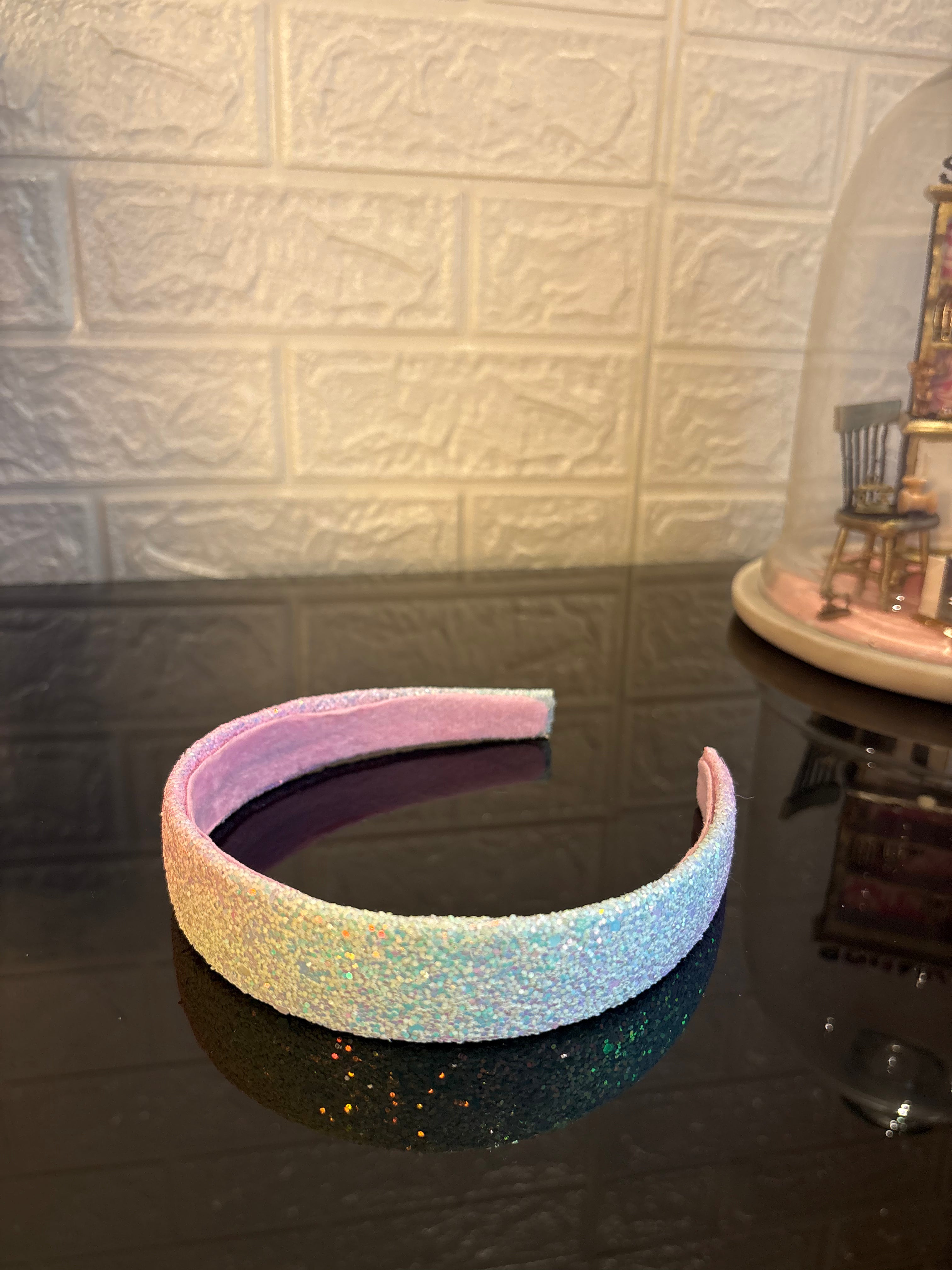 Yellow Rainbow Stardust Headband