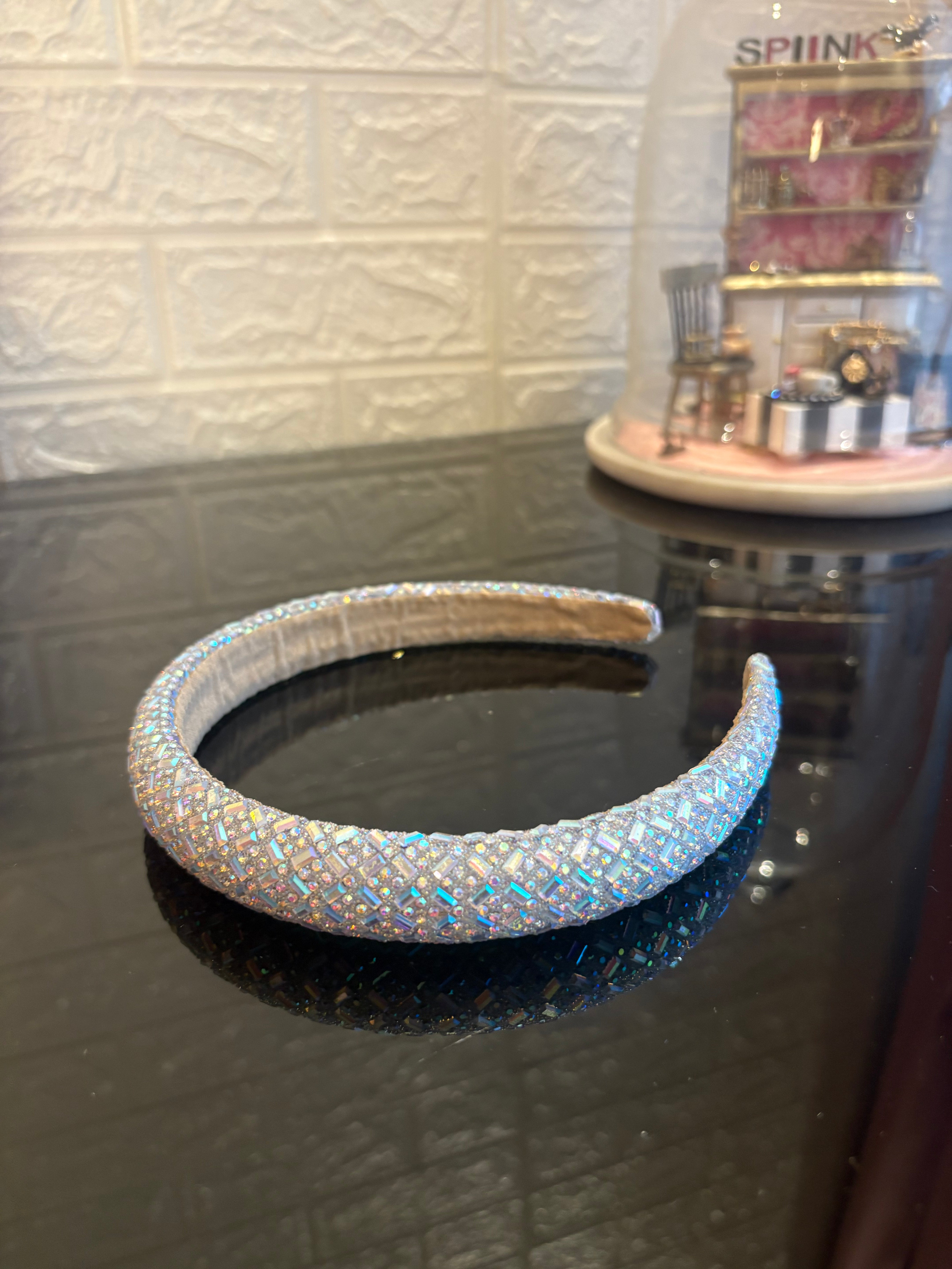 Rainbow Crystal Glam Headband