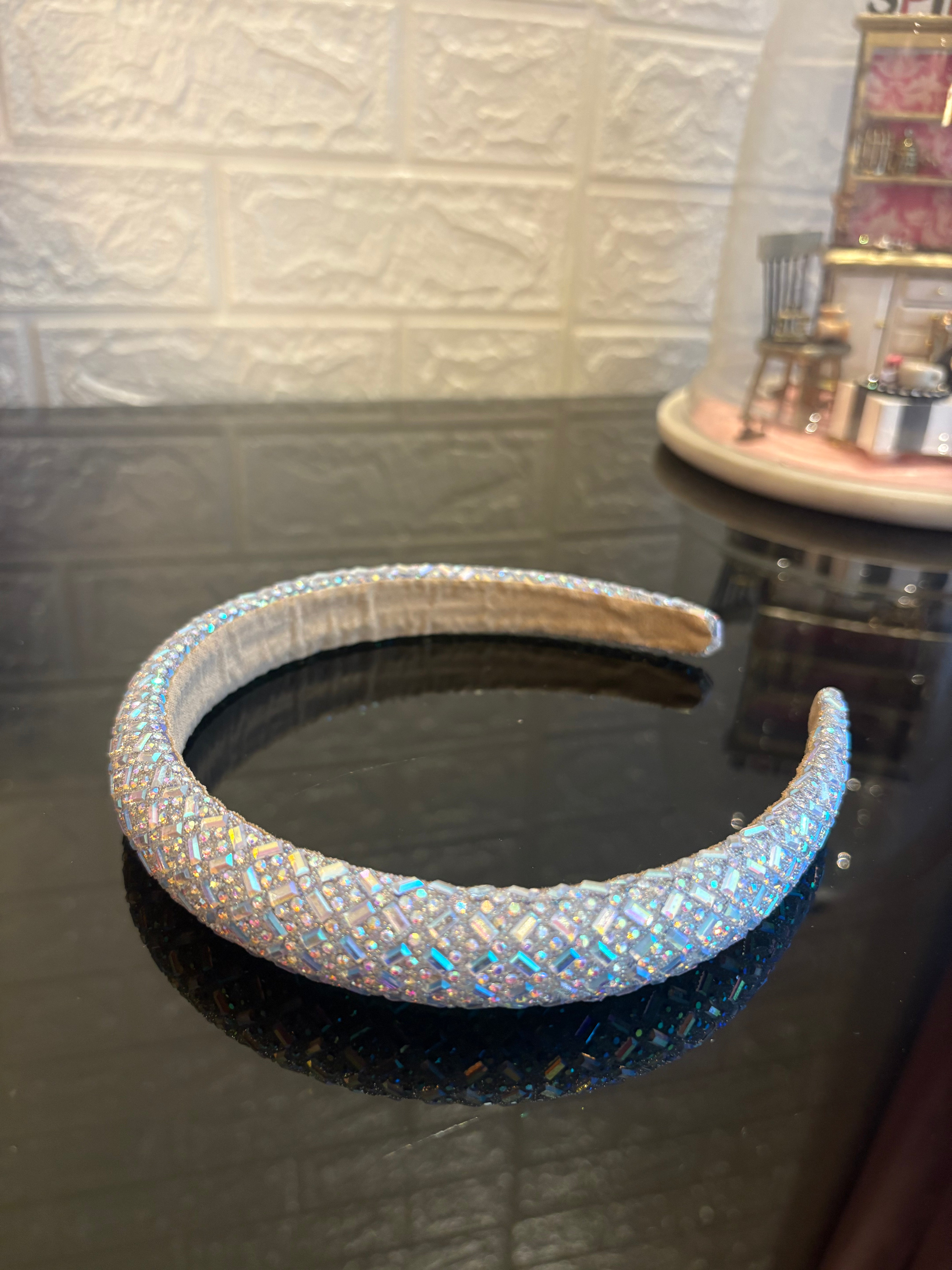 Rainbow Crystal Glam Headband