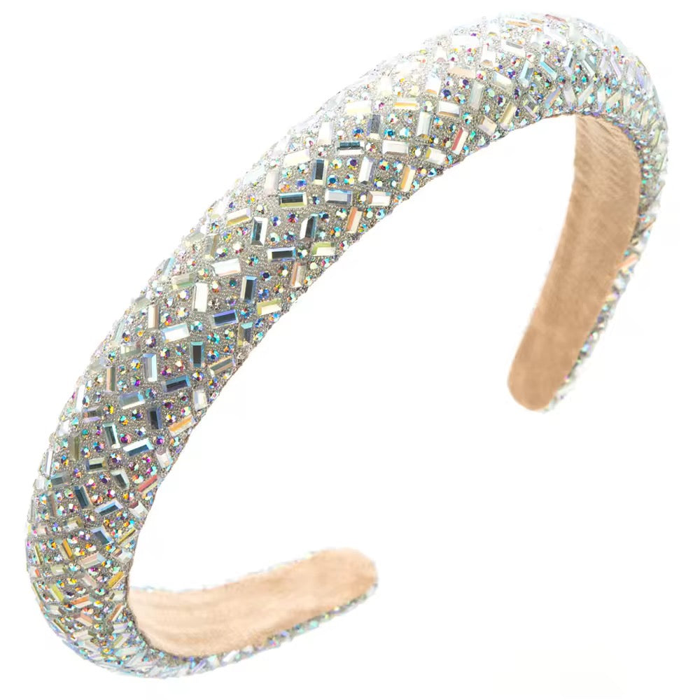 Rainbow Crystal Glam Headband
