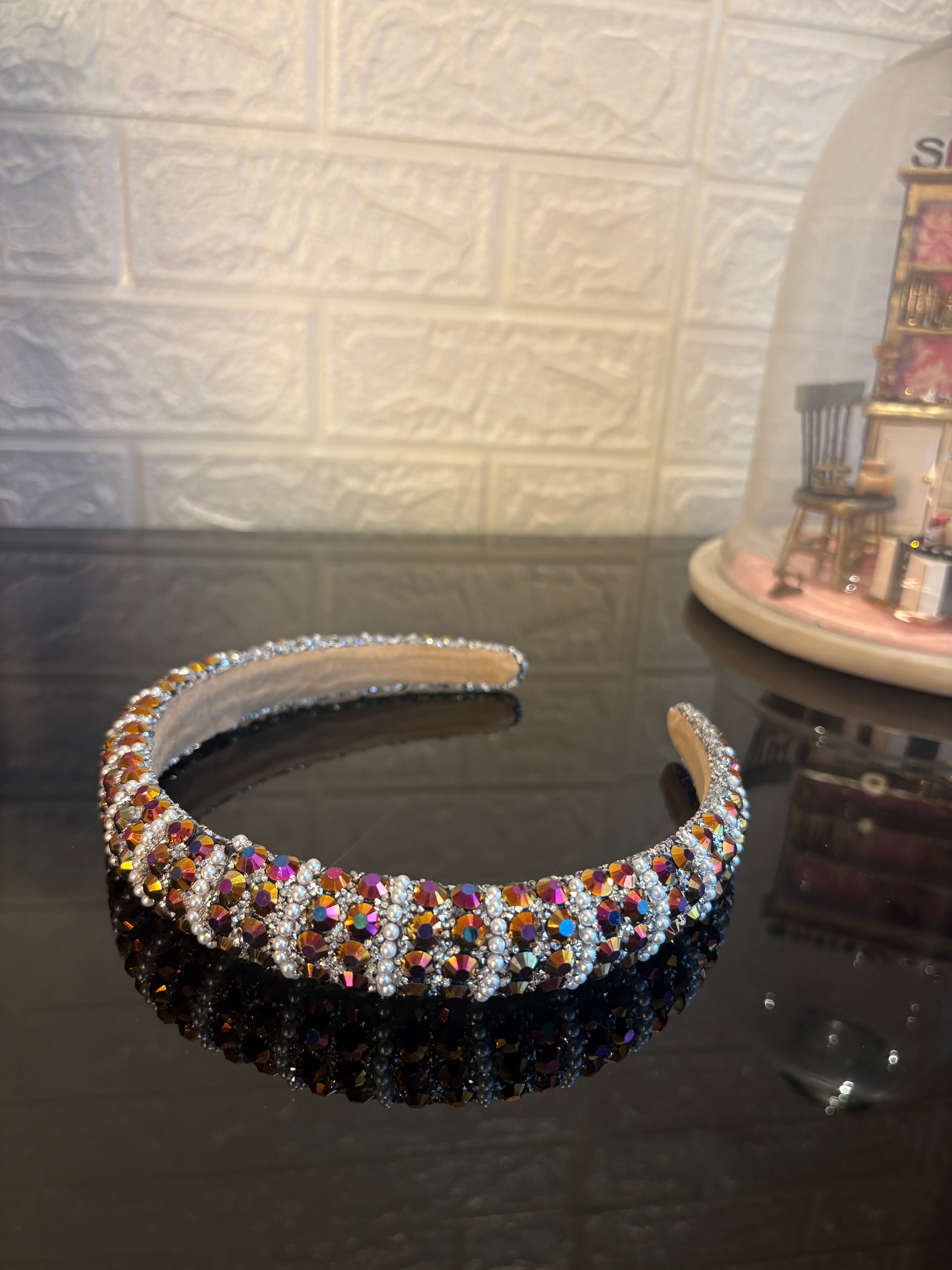 Brown Twinkle Headband