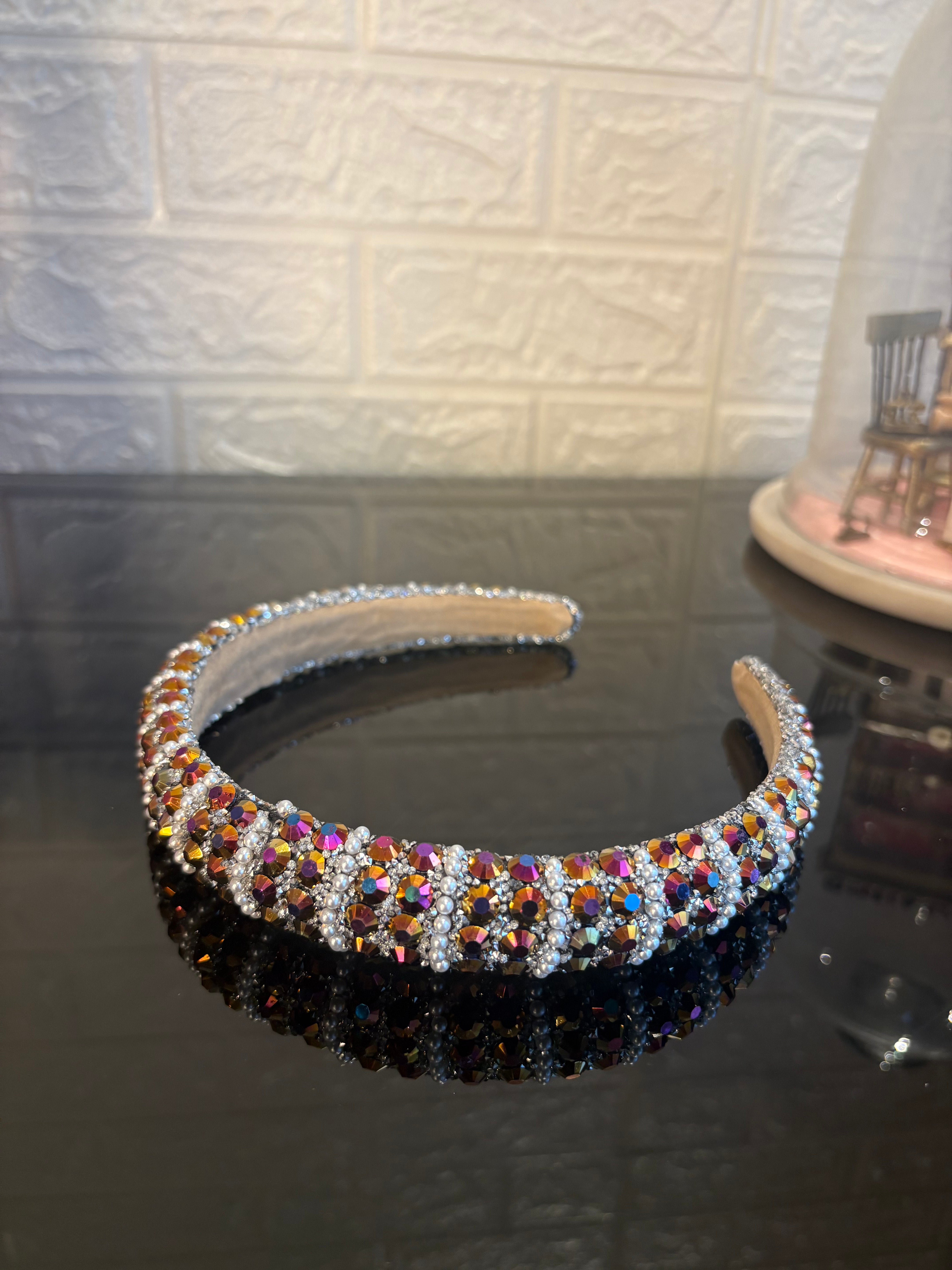 Brown Twinkle Headband