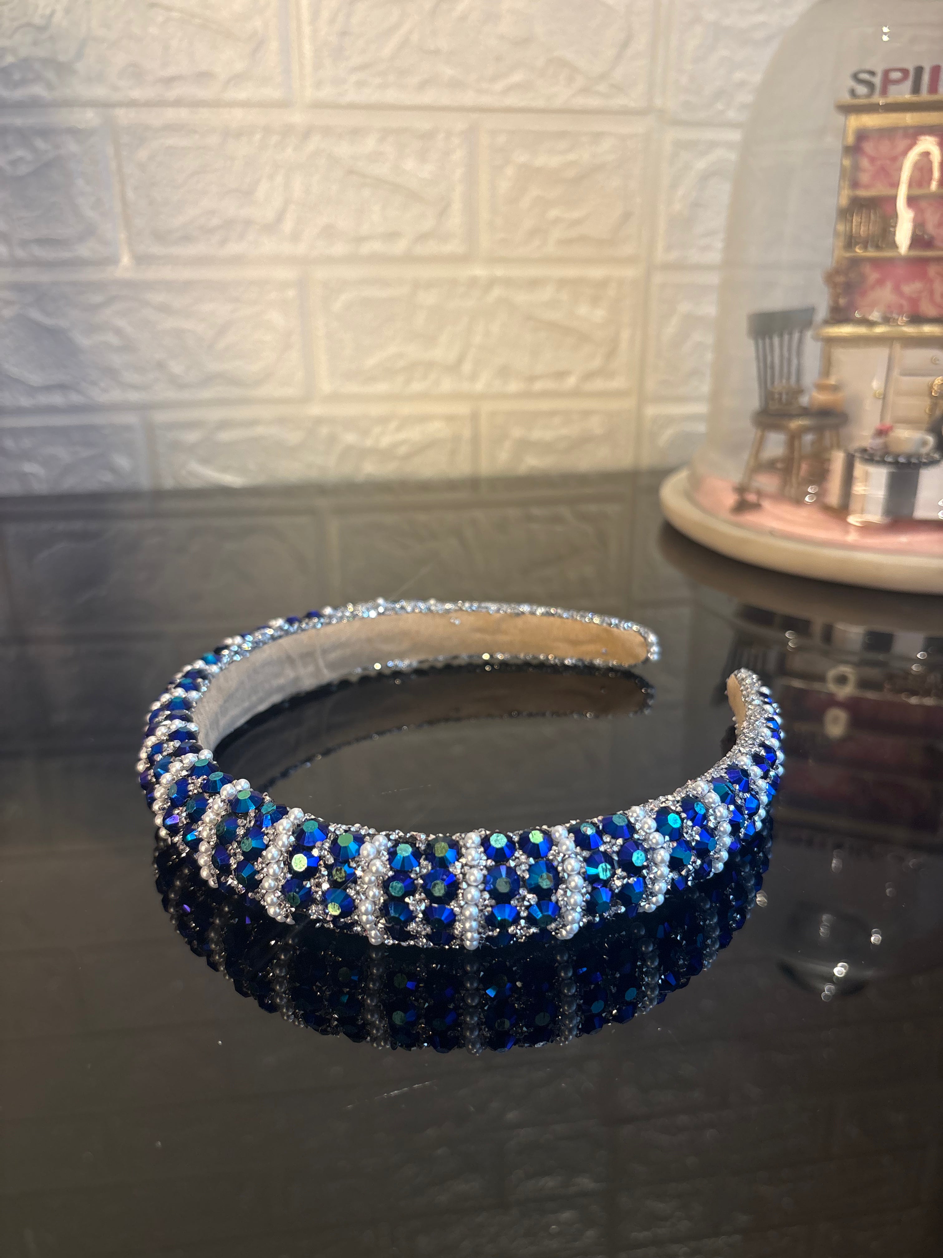 Blue Twinkle Headband