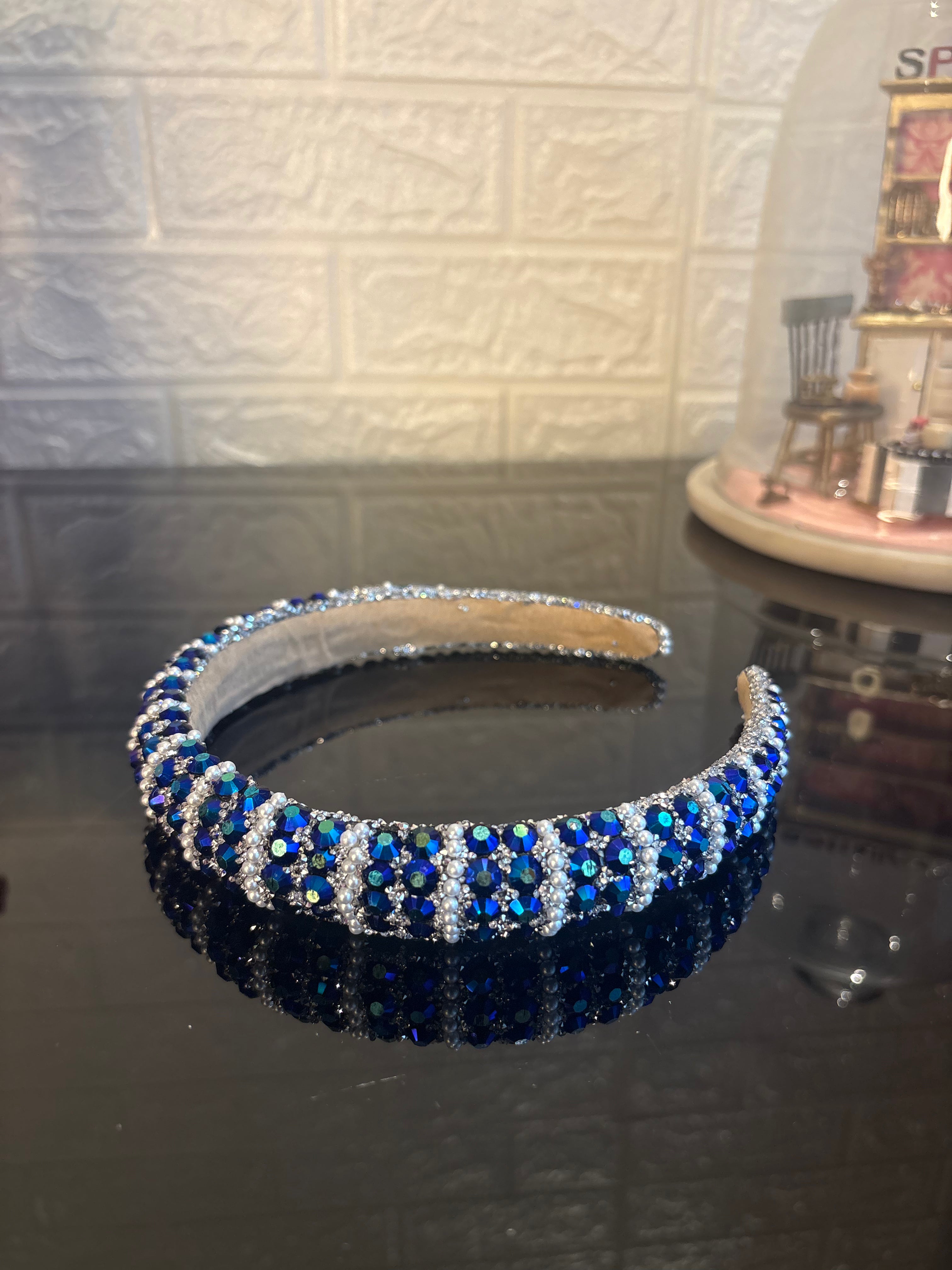 Blue Twinkle Headband