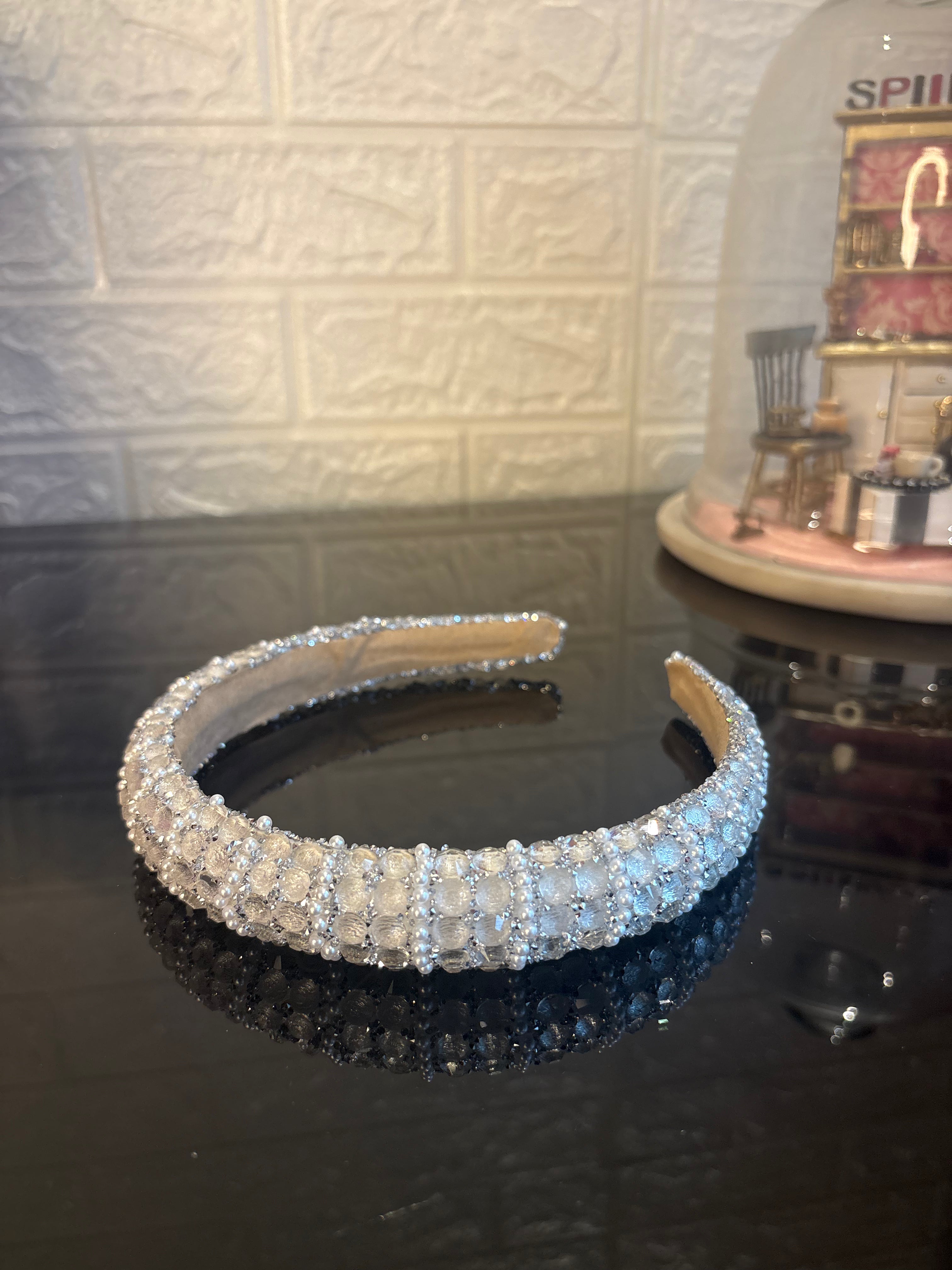 White Twinkle Headband