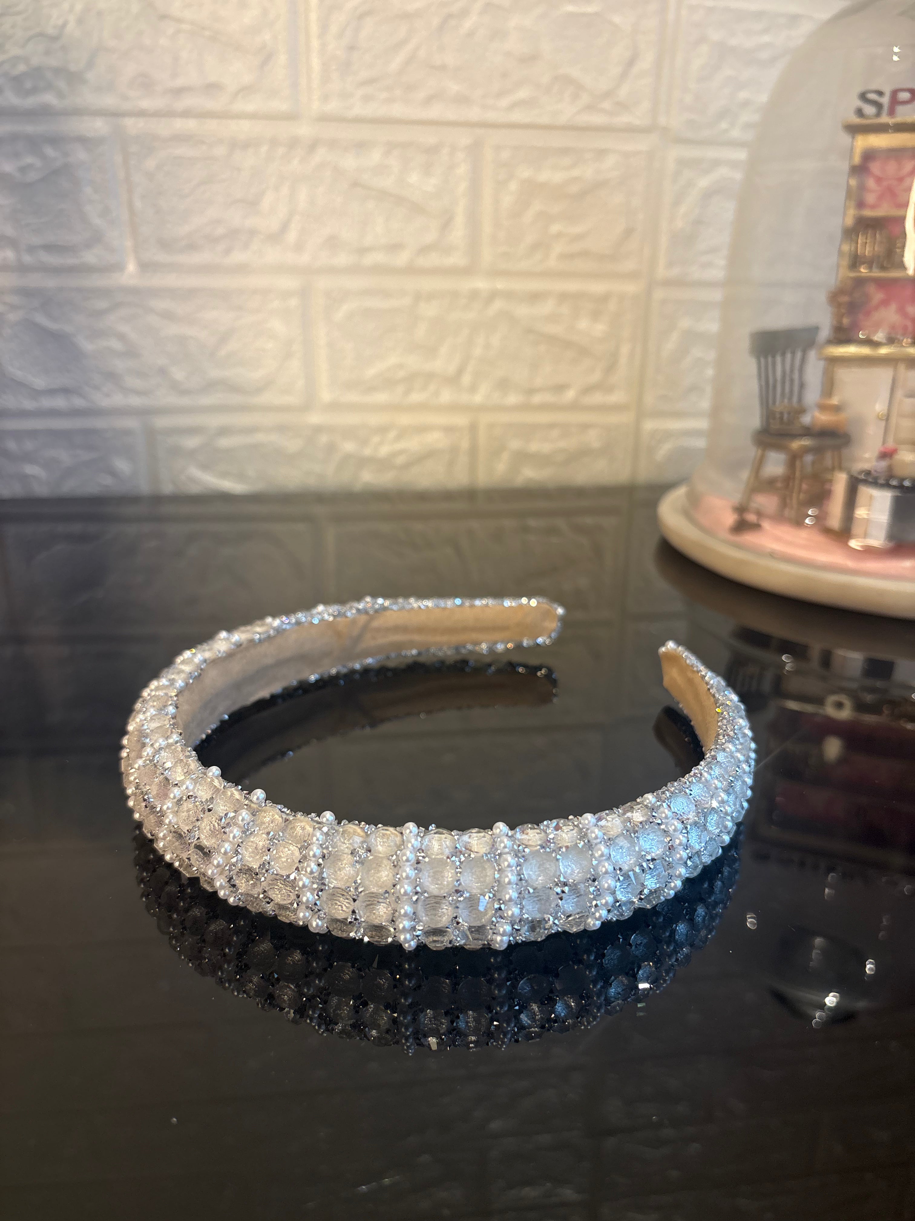 White Twinkle Headband