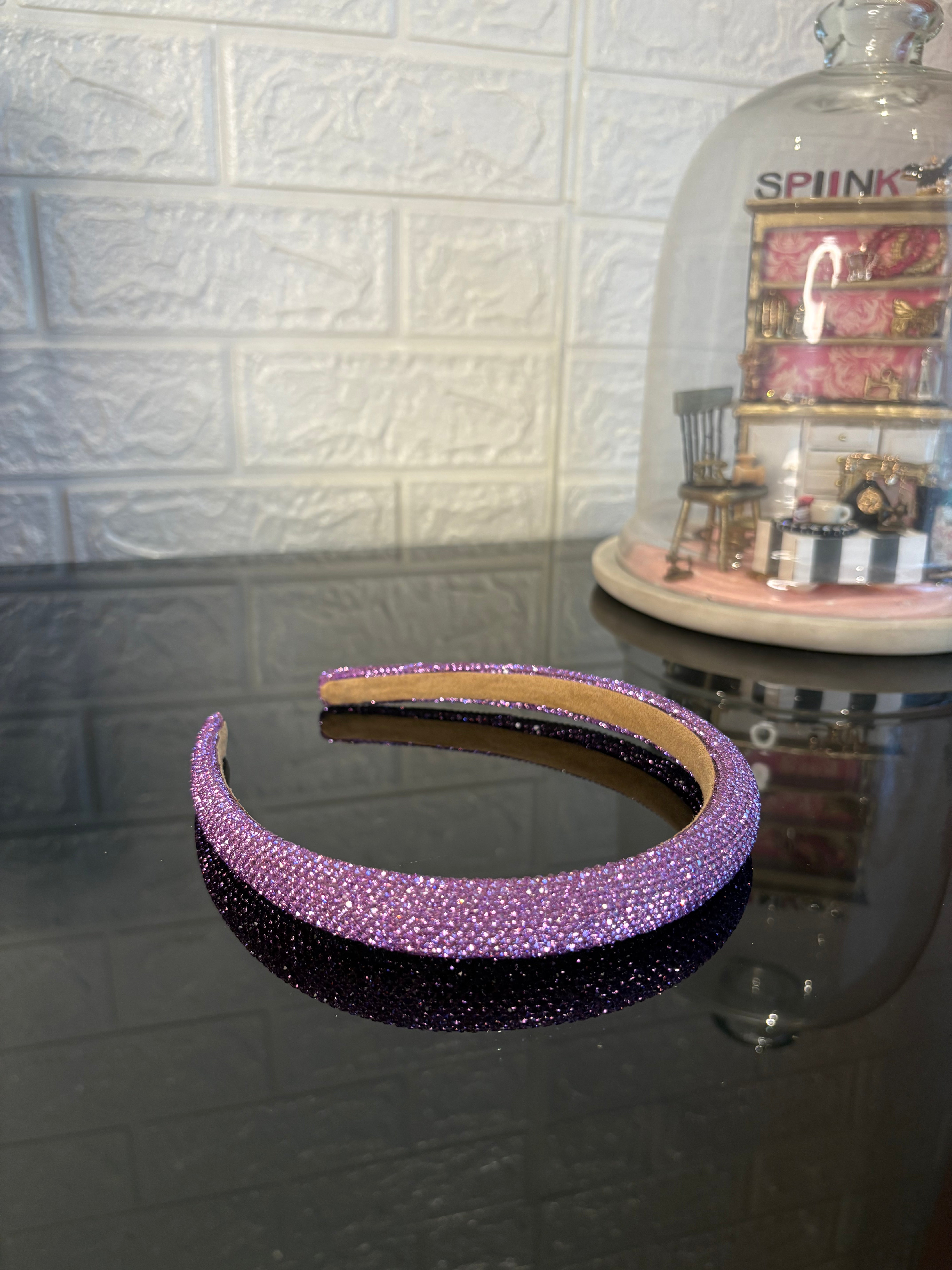 Purple Sugar Sparkle Hairband