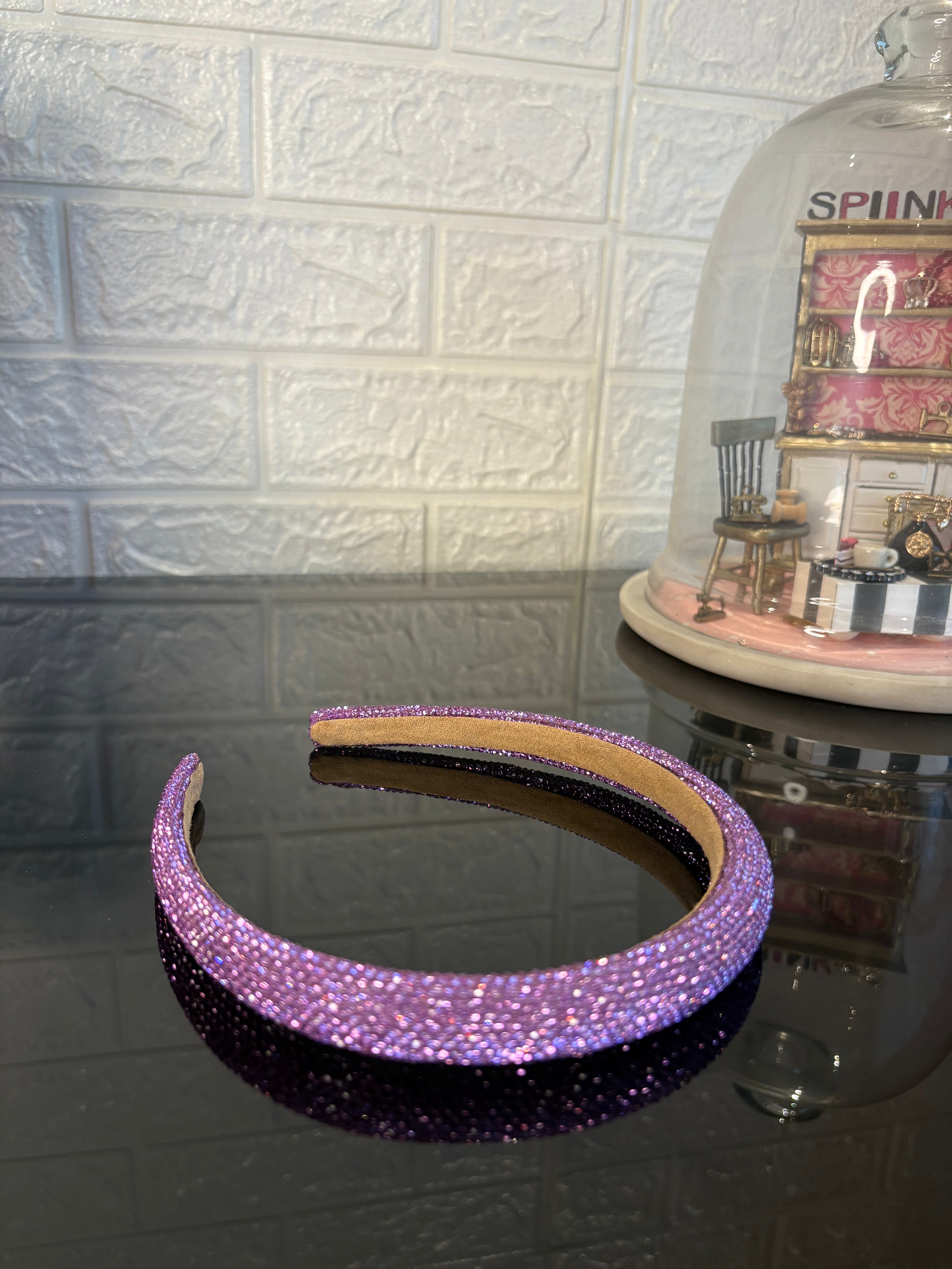 Purple Sugar Sparkle Hairband