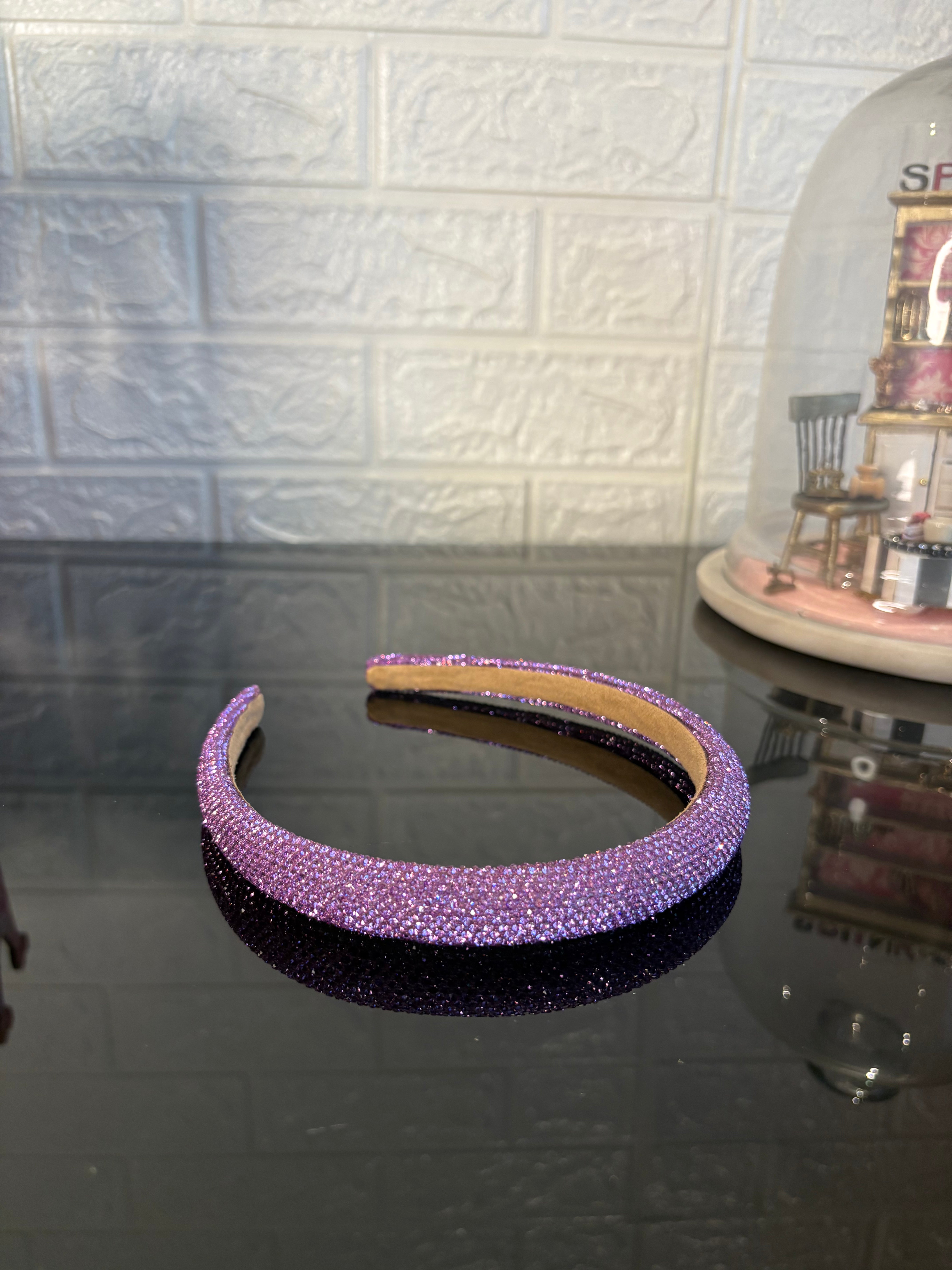 Purple Sugar Sparkle Hairband