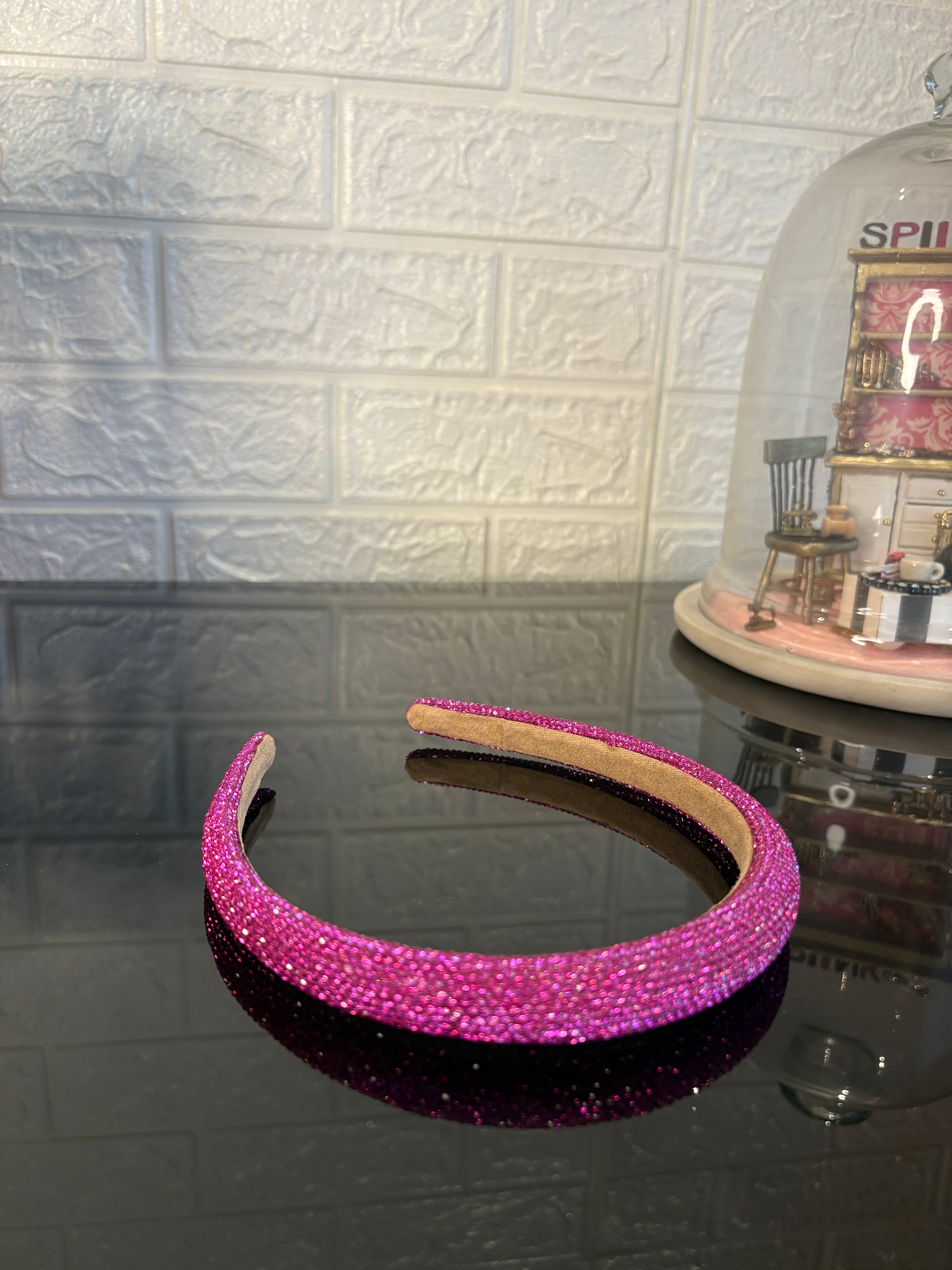 Hot Pink Sugar Sparkle Hairband