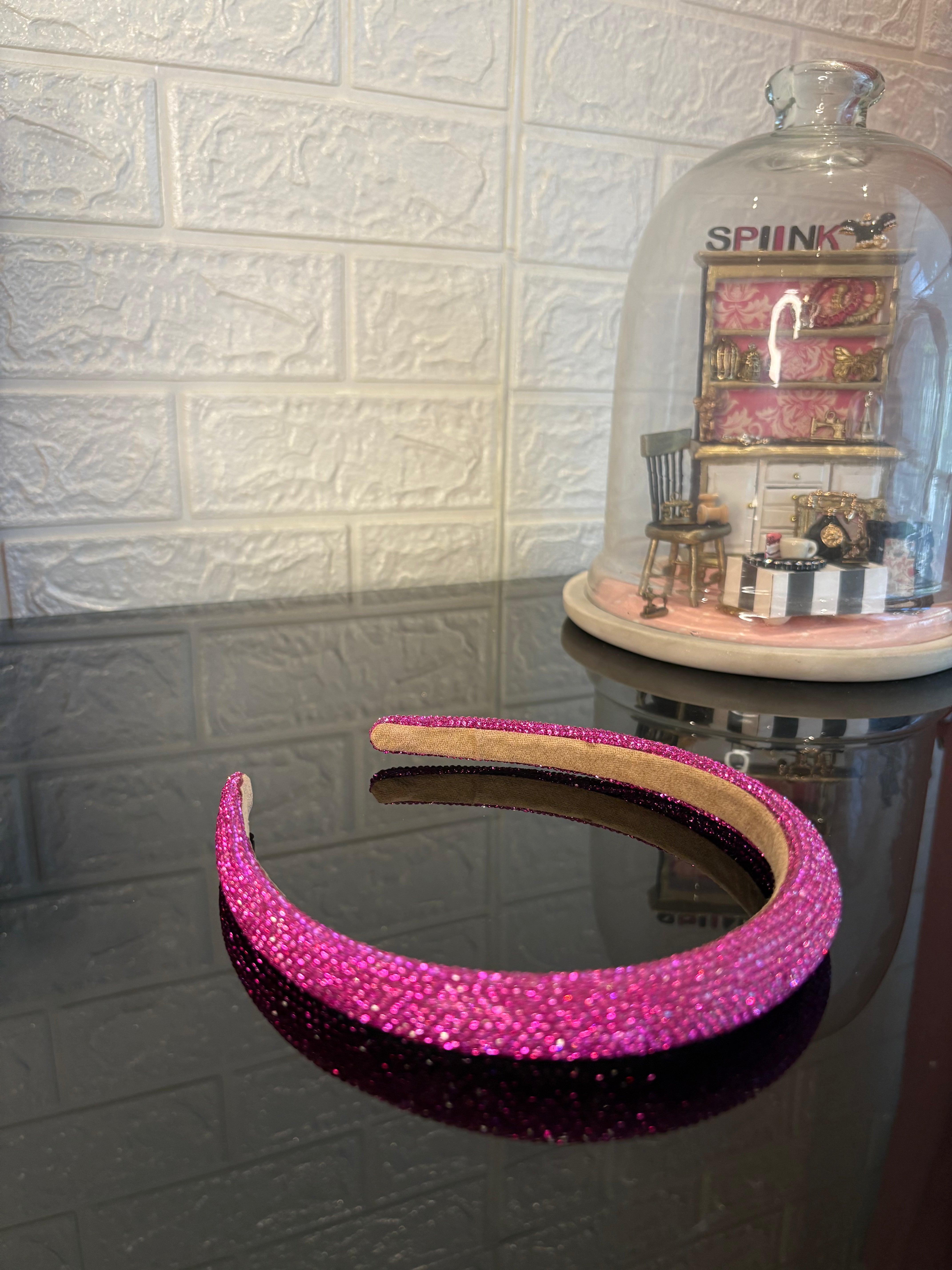 Hot Pink Sugar Sparkle Hairband