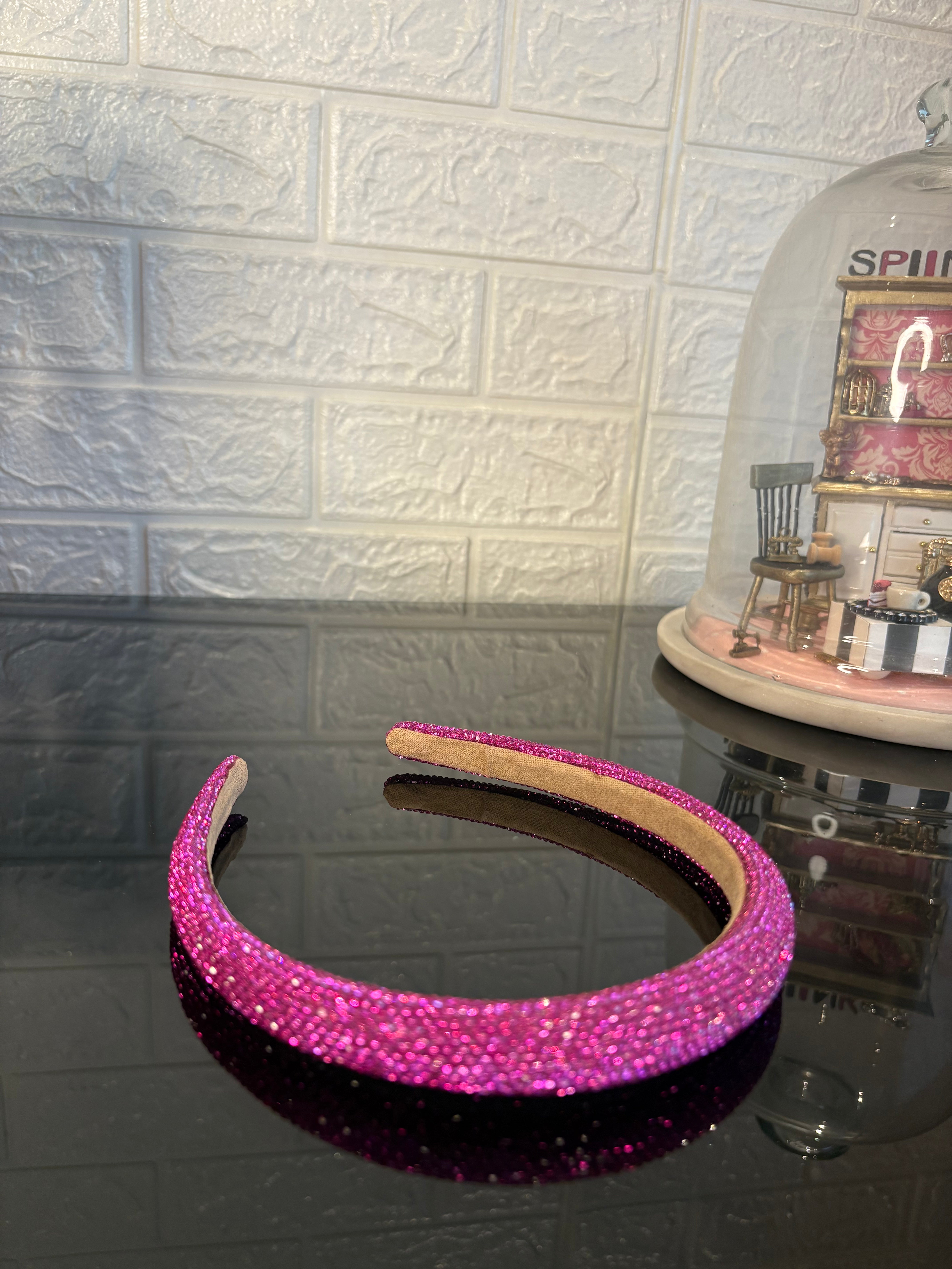 Hot Pink Sugar Sparkle Hairband