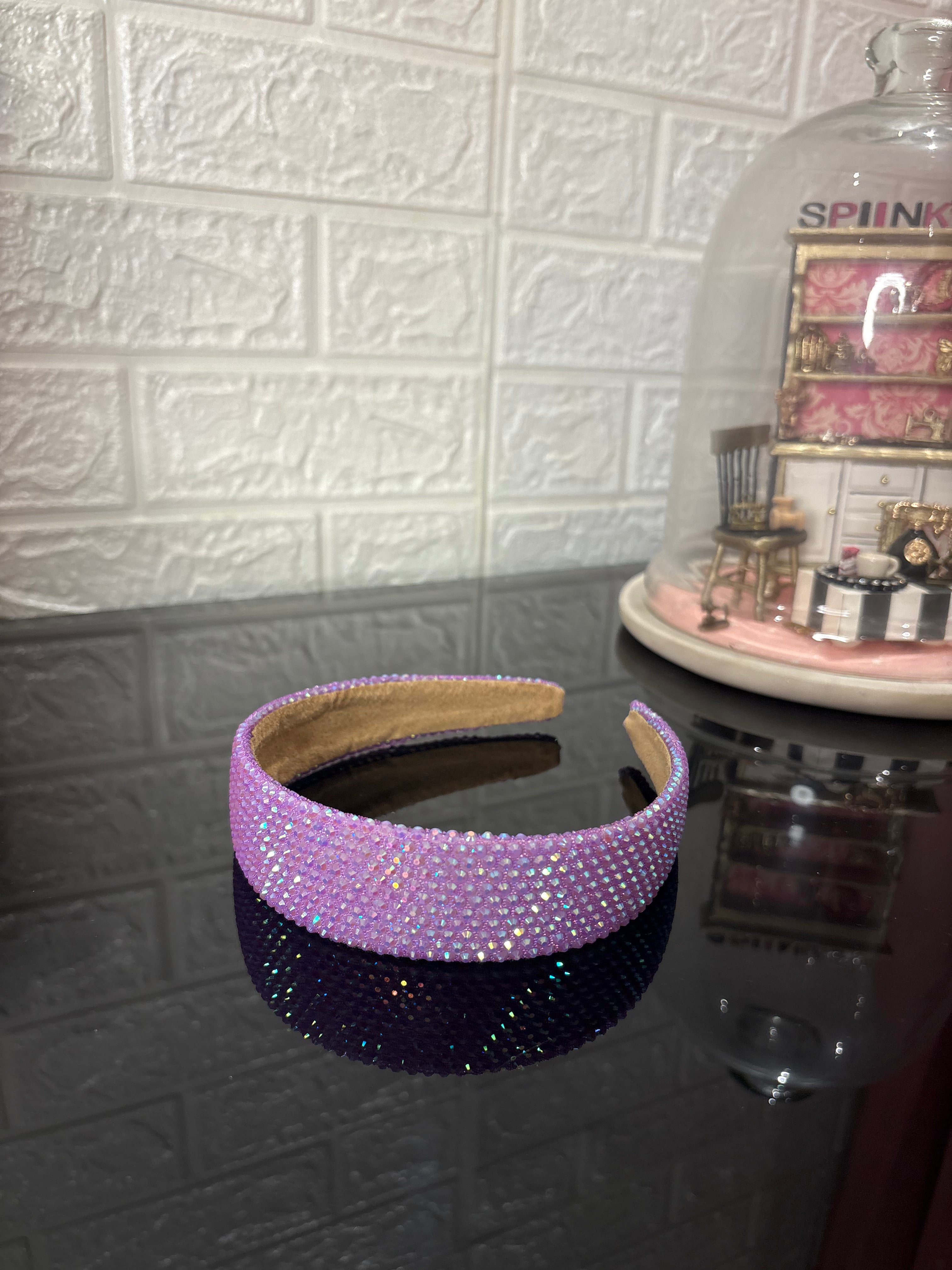 Purple Glow Shimmer Headband