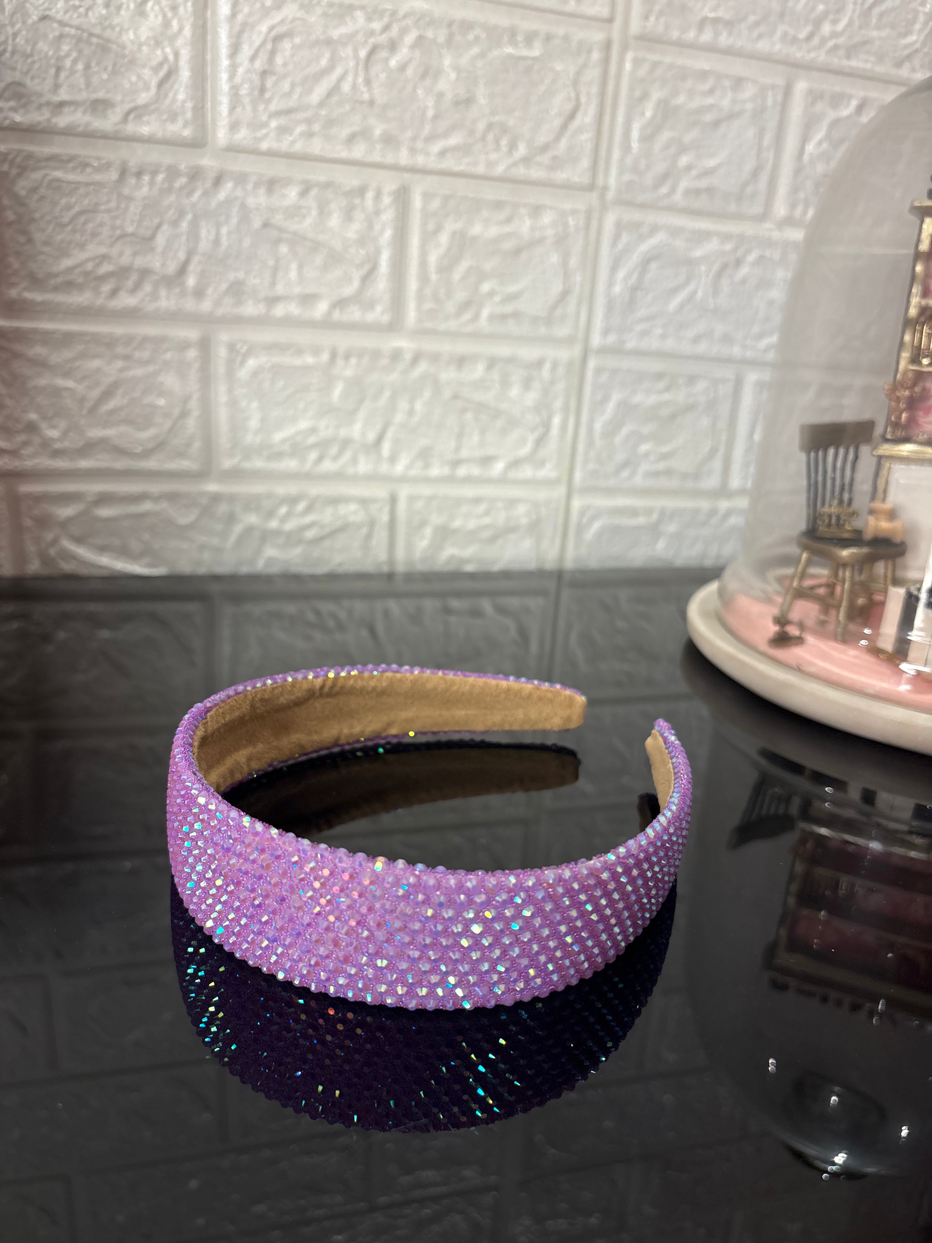 Purple Glow Shimmer Headband