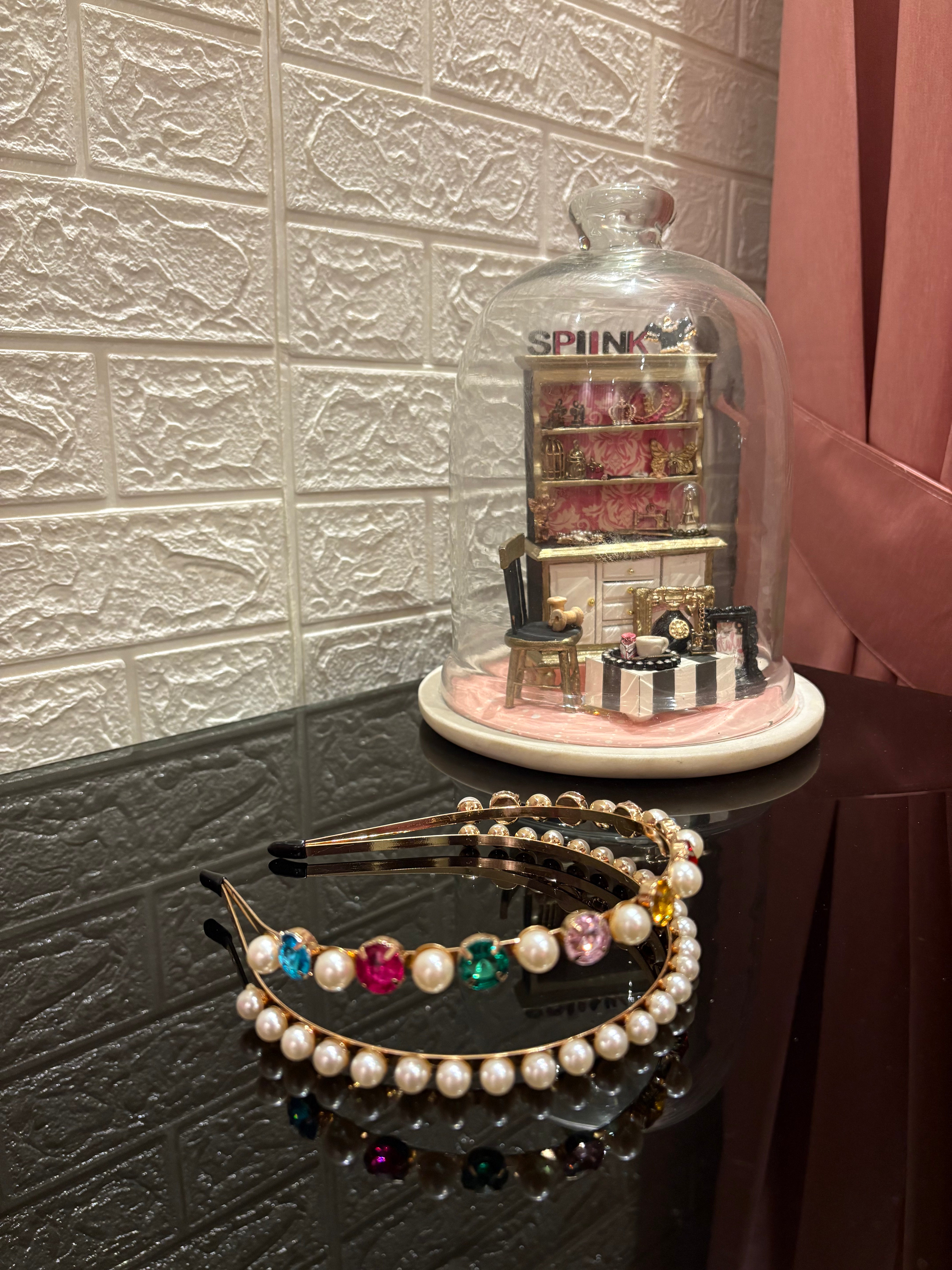 Celestial Pearl Crown Hairband