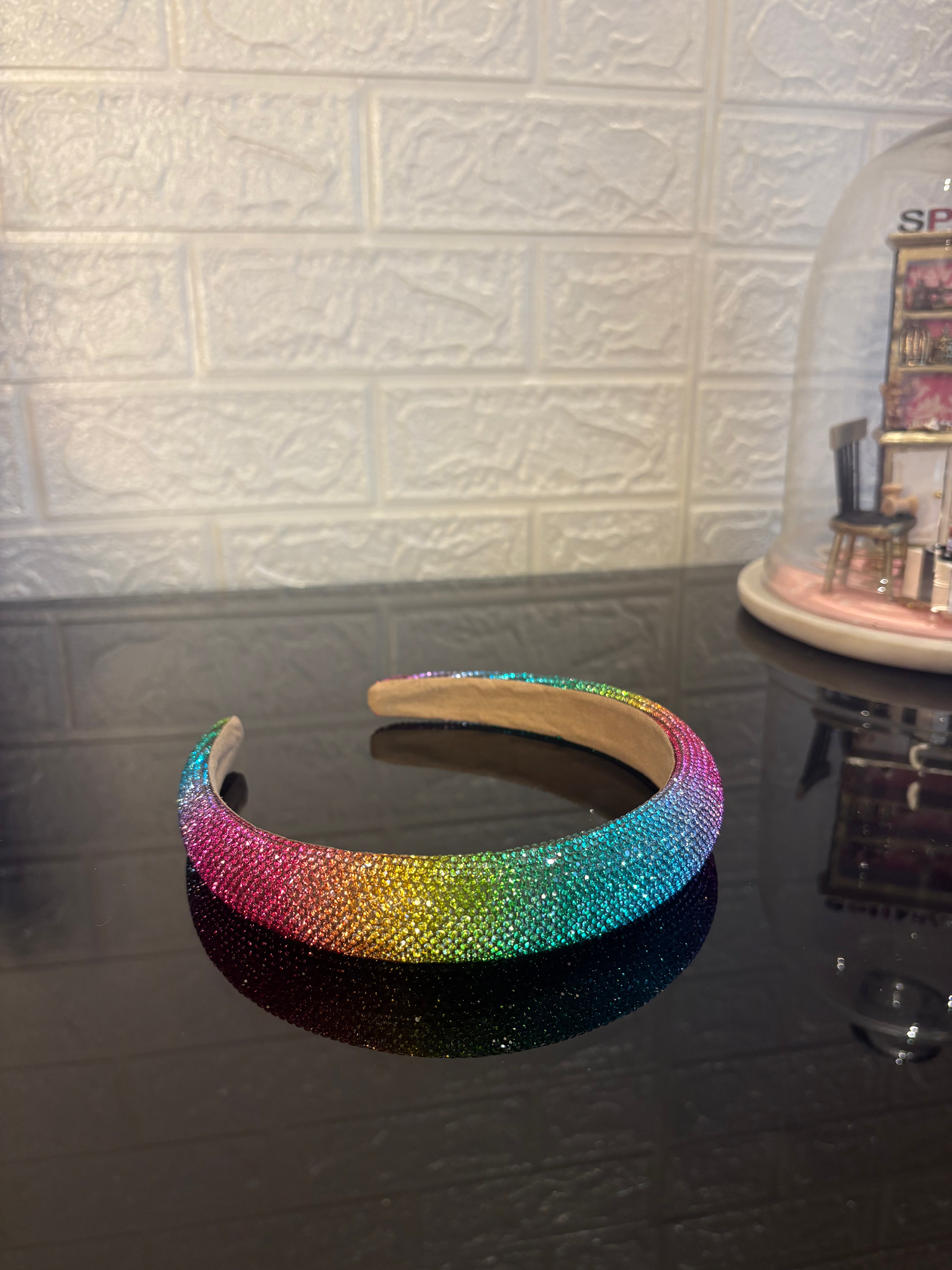 Crystelle Multicolor Rhinestone Hairband