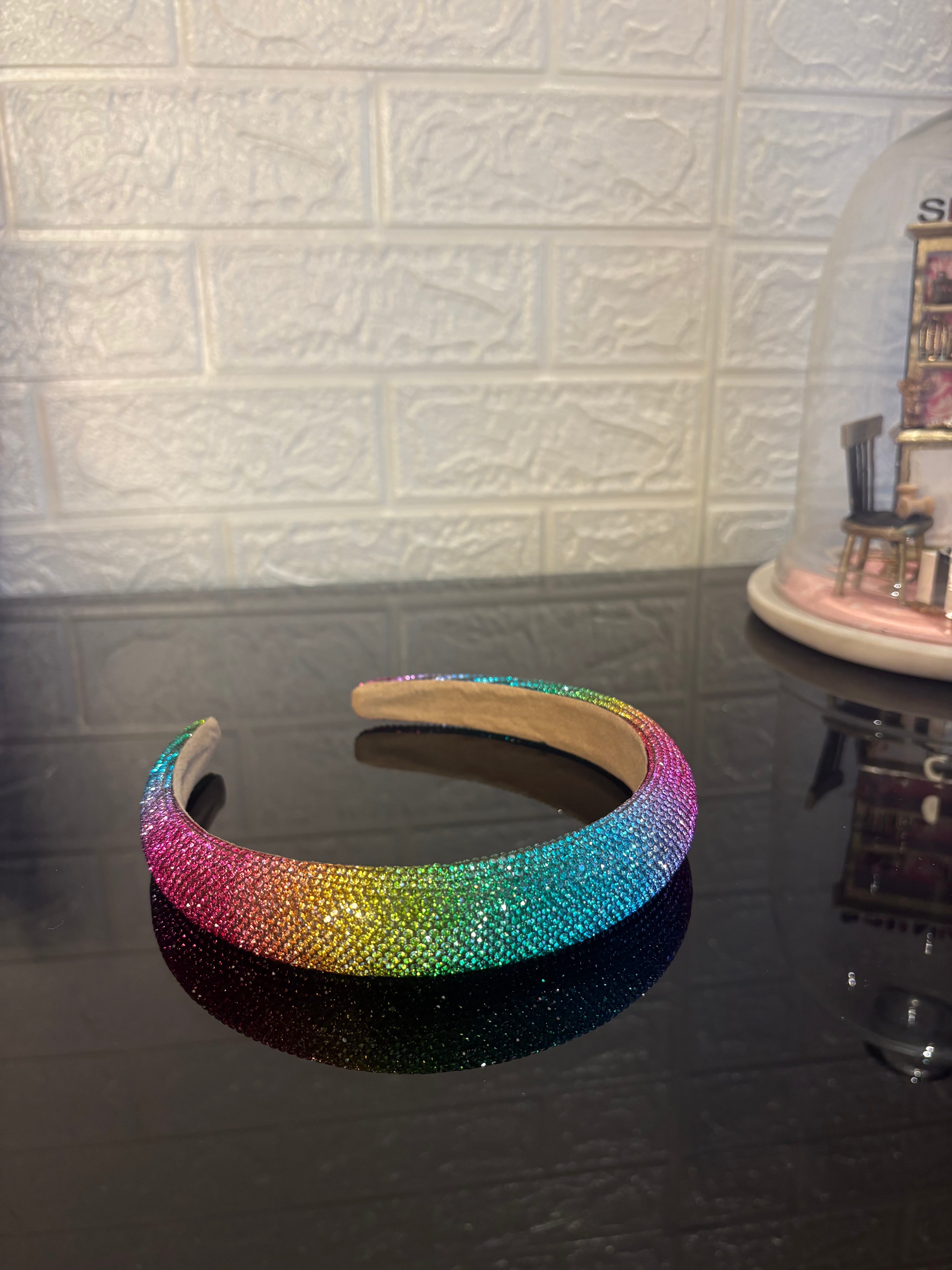 Crystelle Multicolor Rhinestone Hairband