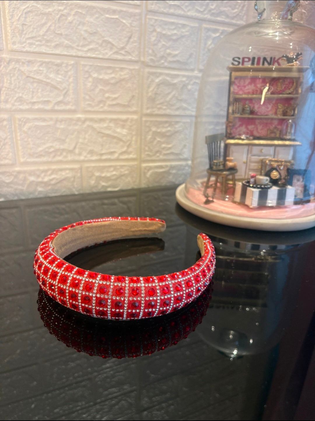 Red Stella Shine Headband