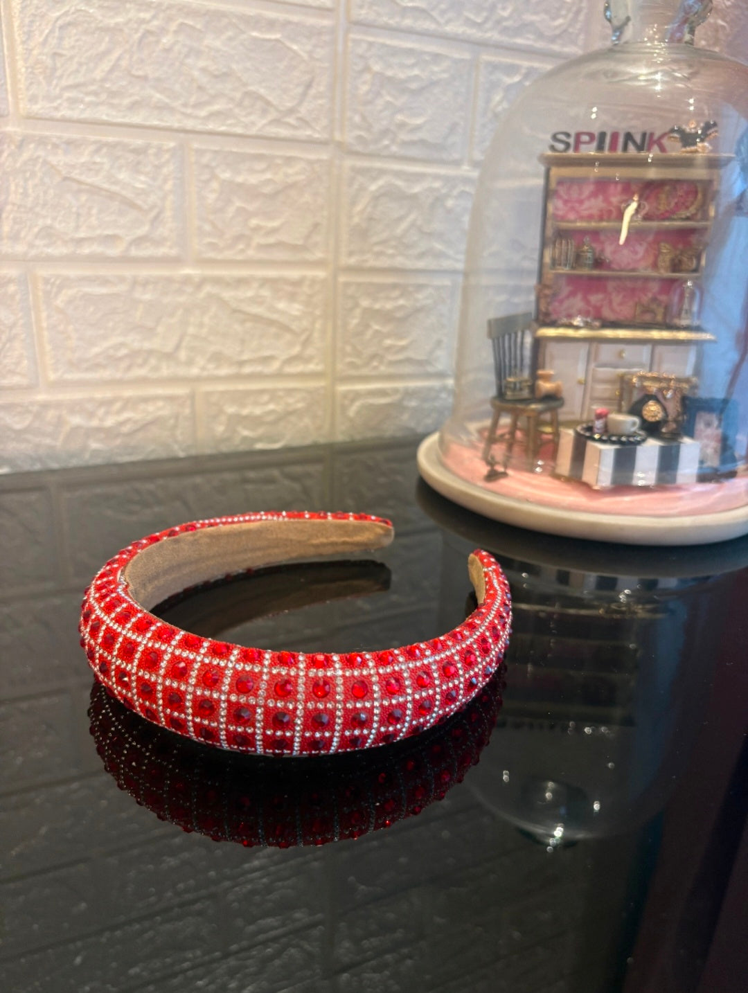 Red Stella Shine Headband