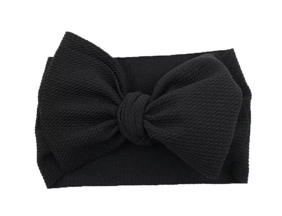 Black Bandeau Headband