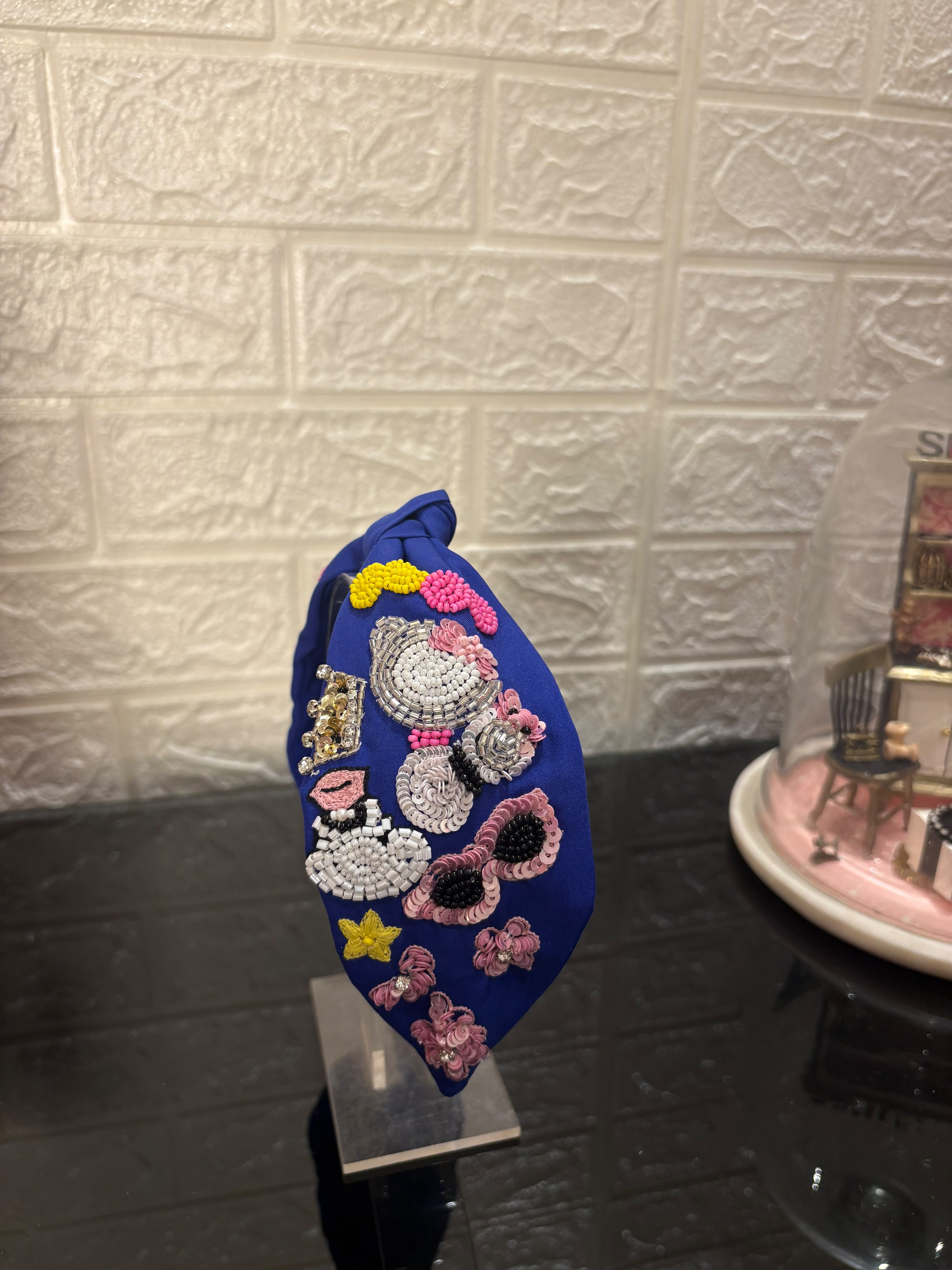 Royal Doddle Blue Turban Hairband