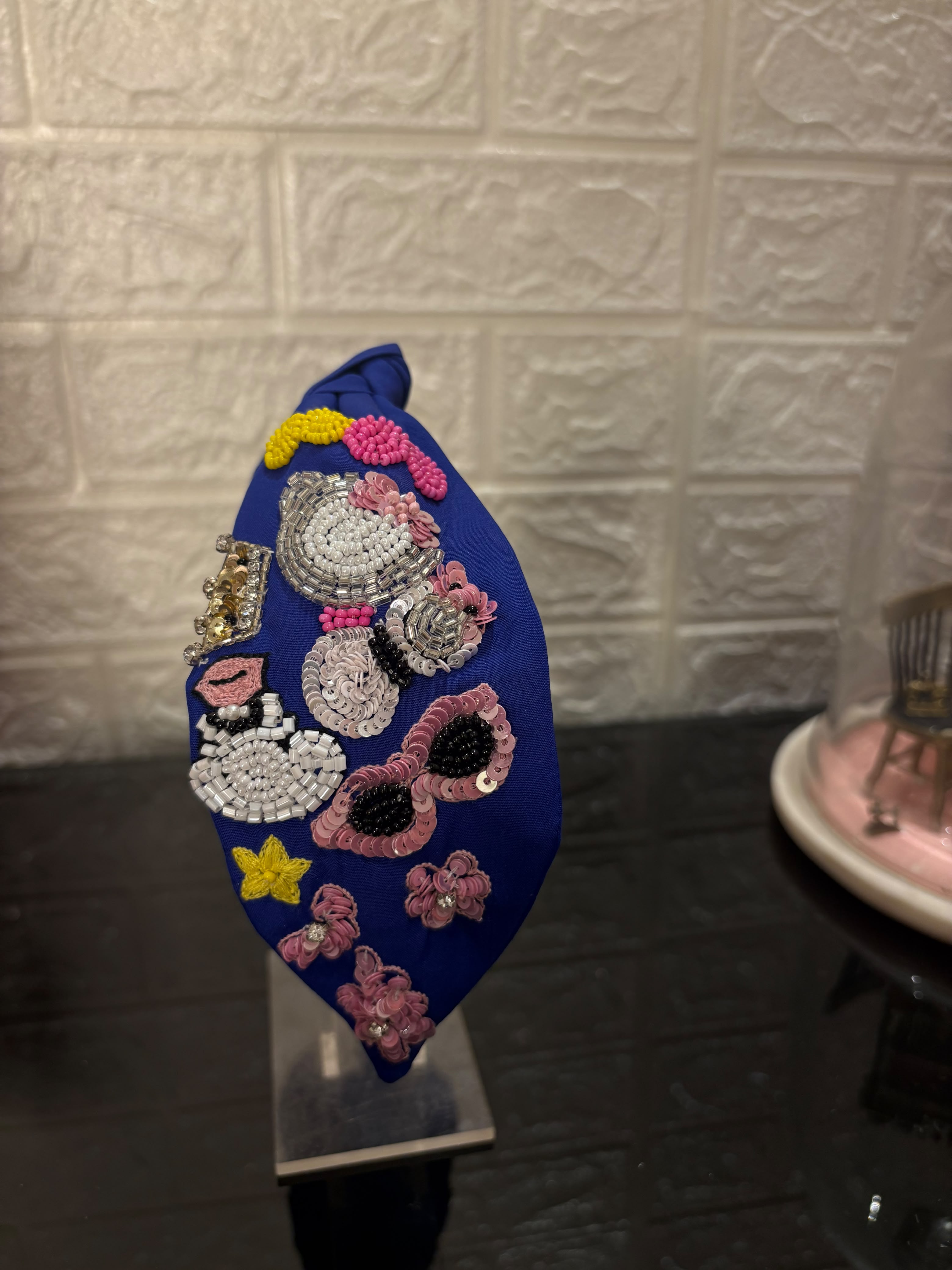 Royal Doddle Blue Turban Hairband