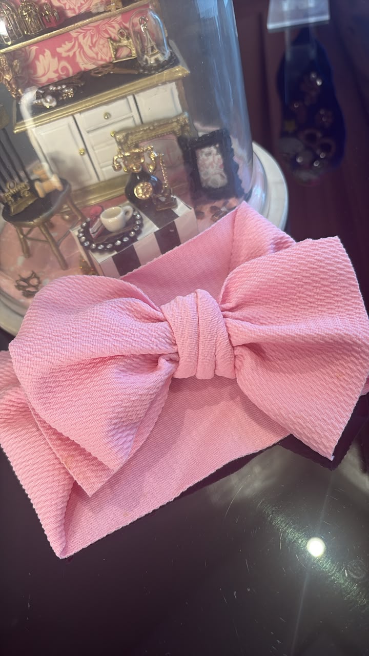 Pink Bandeau Headband