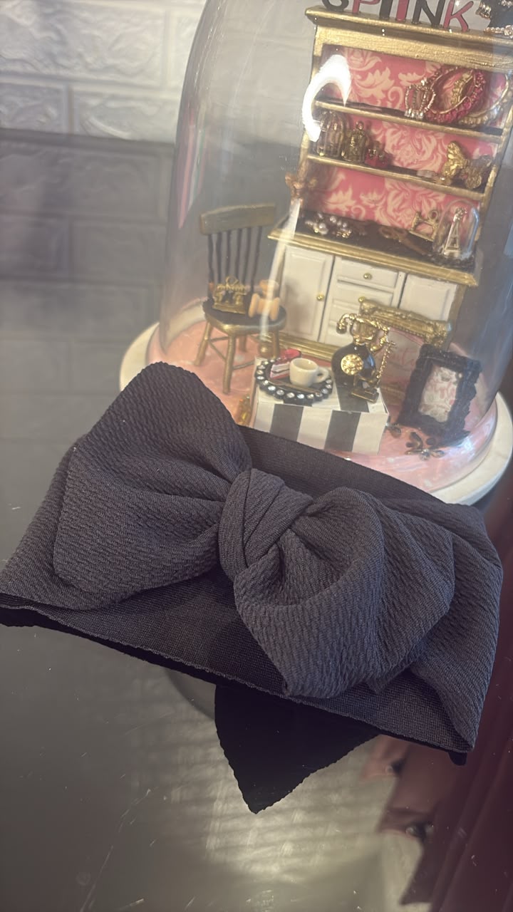 Black Bandeau Headband