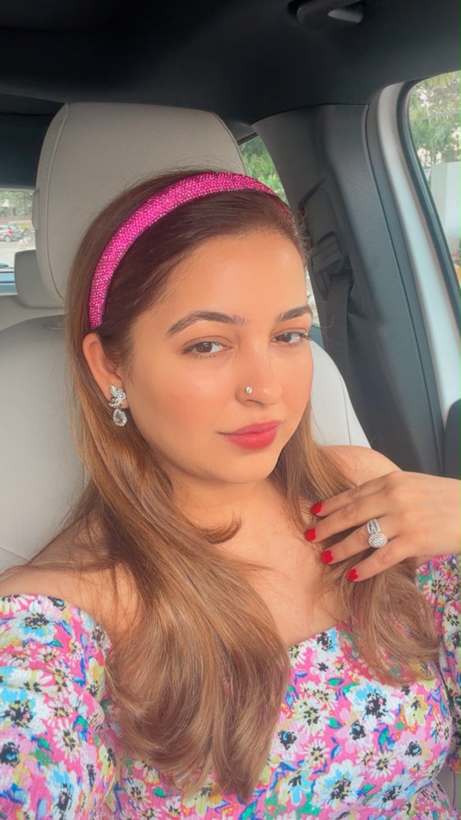 Hot Pink Sugar Sparkle Hairband